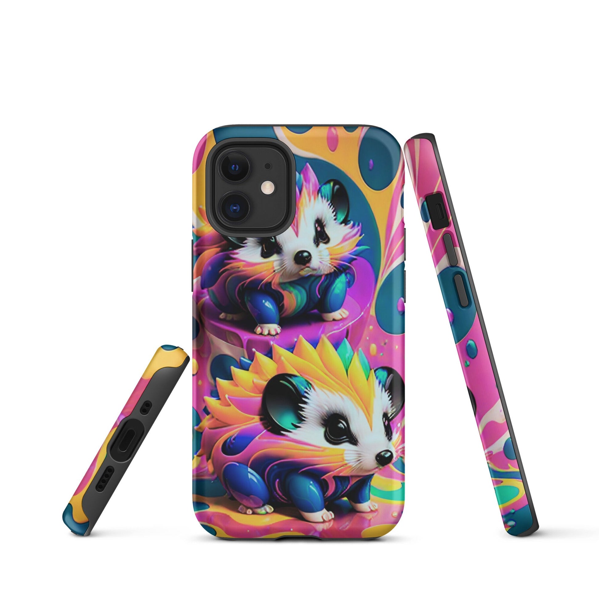 Tough Case for iPhone®, Hedgehog Phone case, Iphone cute case, Cute phone case, animal phone case, phone case animal design, adorable phone