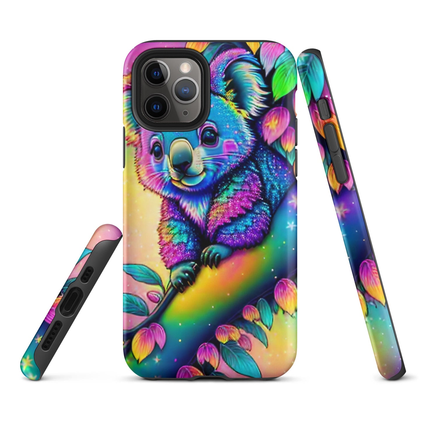 Tough Case for iPhone®, koala bear phone case, animal phone case, cute phone case, art phone case, girls phone case, iphone 14, iphone 13,
