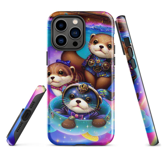 Tough Case for iPhone®, Sea otter case, Animal phone case, Cute Girls phone case, iphone 14, iphone 13, iphone 12, iphone cell phone case