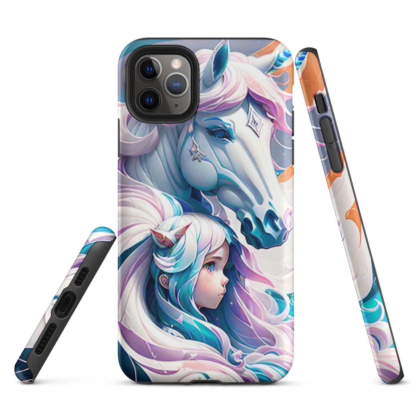 Tough Case for iPhone®, Unicorn Phone case, Anime phone Case , animal phone case, iphone case, art phone case, iphone 14, iphone 13, Iphone