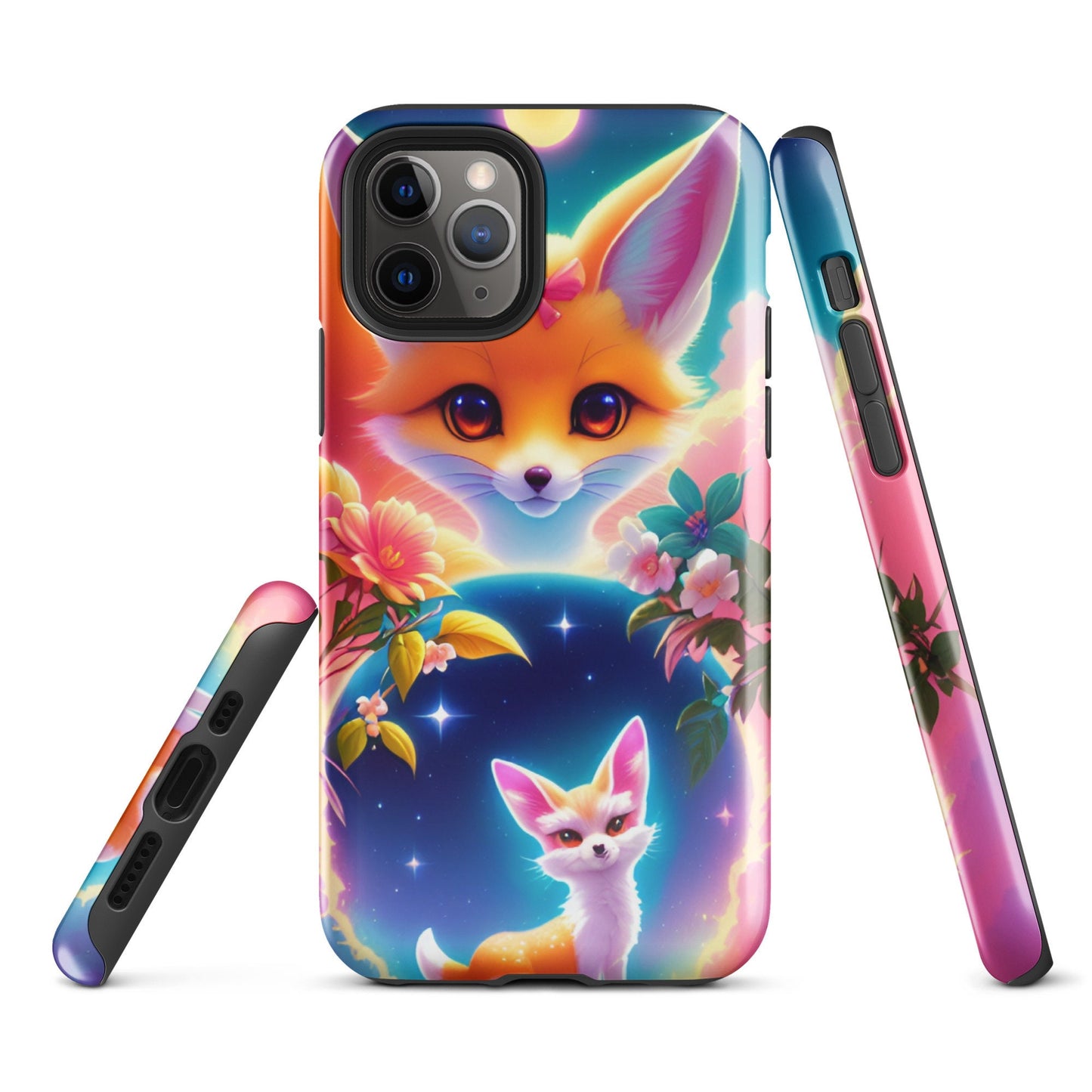 Tough Case for iPhone®, Fox phone case, Cute phone case, Animal phone case, iphone cover, iphone 14, iphone 13, iphone 12, art phone case,