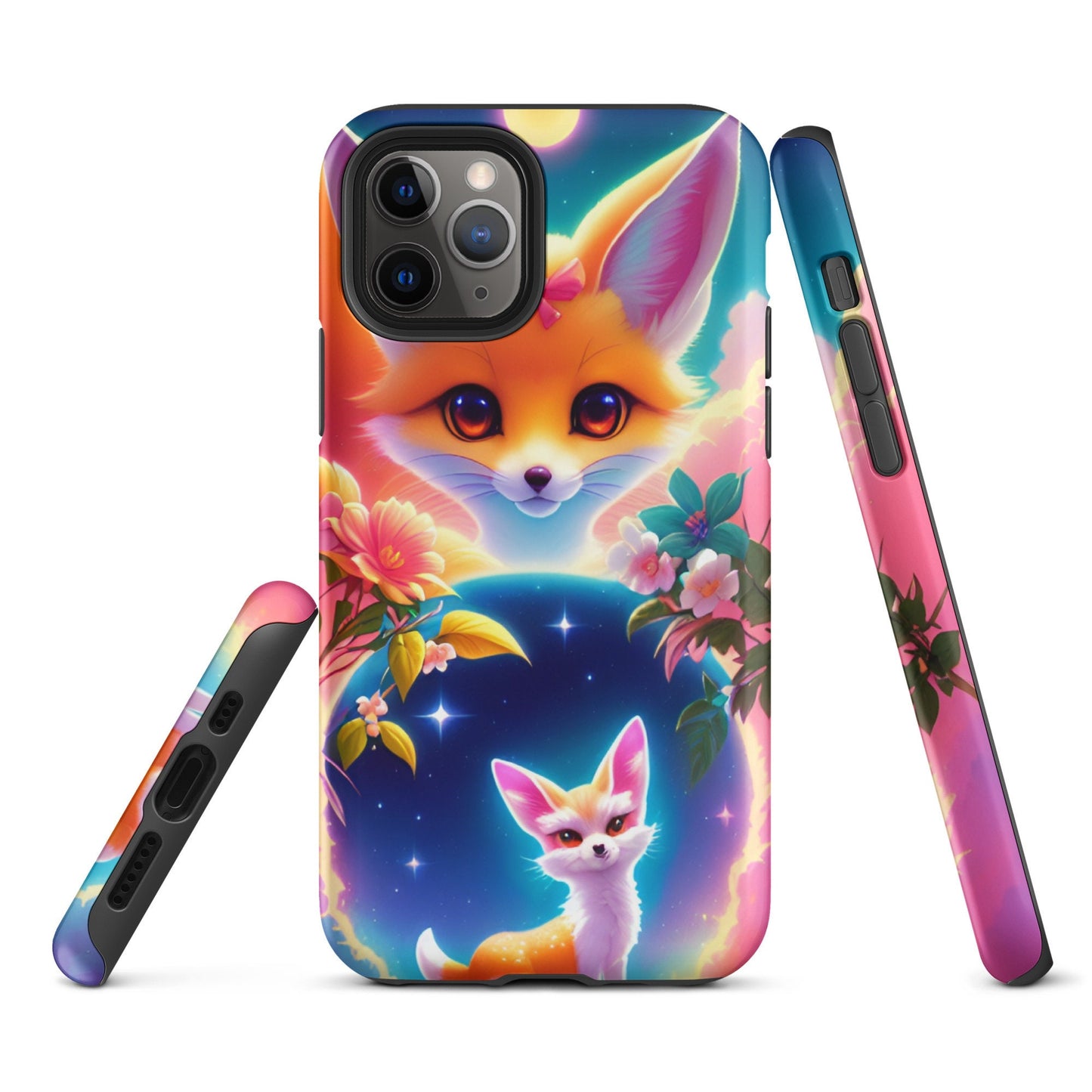 Tough Case for iPhone®, Fox phone case, Cute phone case, Animal phone case, iphone cover, iphone 14, iphone 13, iphone 12, art phone case,
