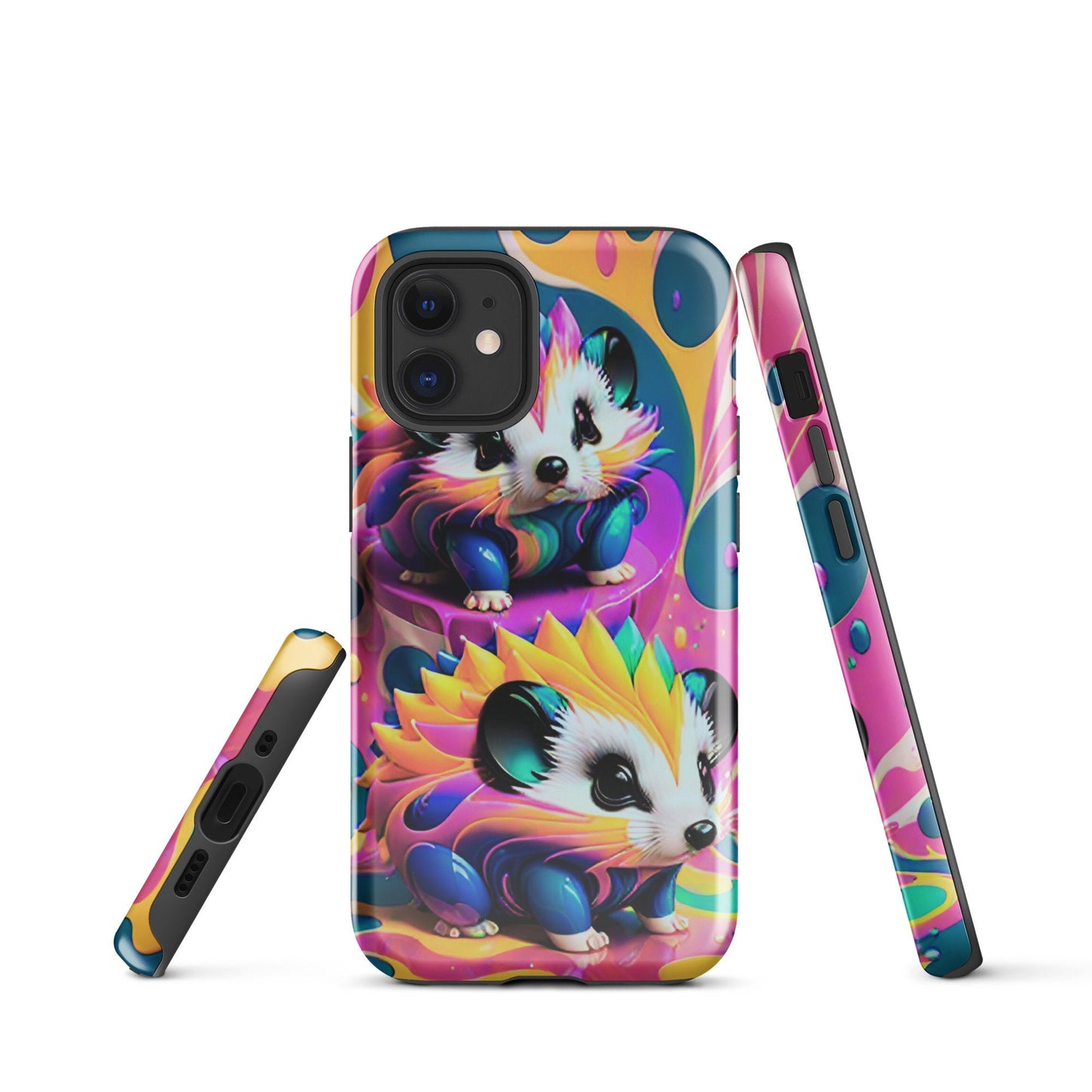 Tough Case for iPhone®, Hedgehog Phone case, Iphone cute case, Cute phone case, animal phone case, phone case animal design, adorable phone