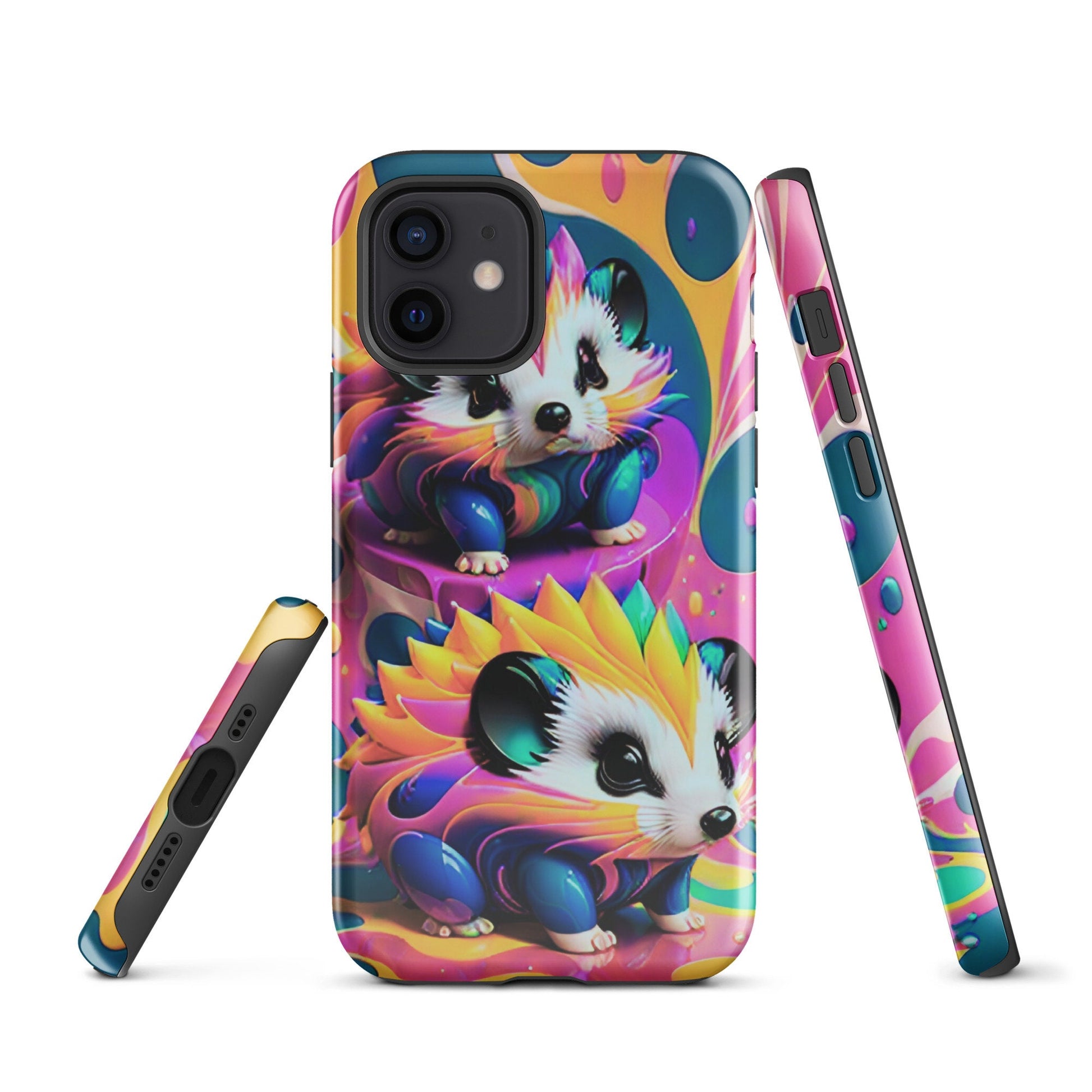Tough Case for iPhone®, Hedgehog Phone case, Iphone cute case, Cute phone case, animal phone case, phone case animal design, adorable phone