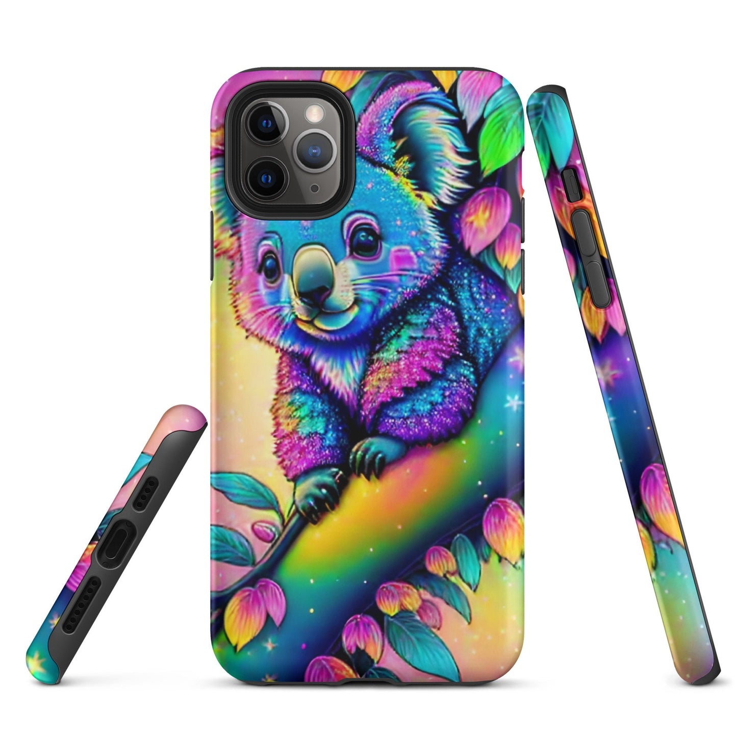 Tough Case for iPhone®, koala bear phone case, animal phone case, cute phone case, art phone case, girls phone case, iphone 14, iphone 13,