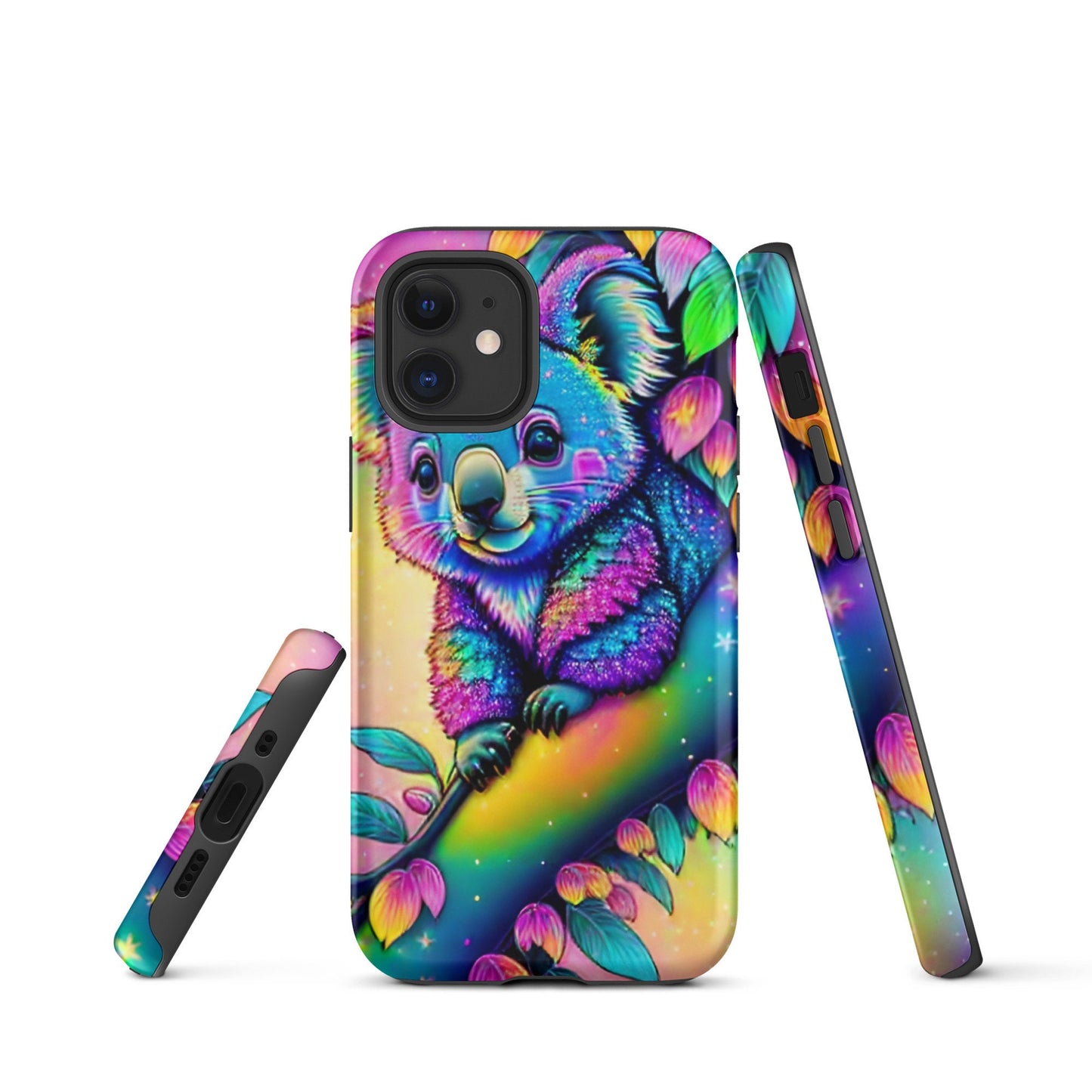 Tough Case for iPhone®, koala bear phone case, animal phone case, cute phone case, art phone case, girls phone case, iphone 14, iphone 13,