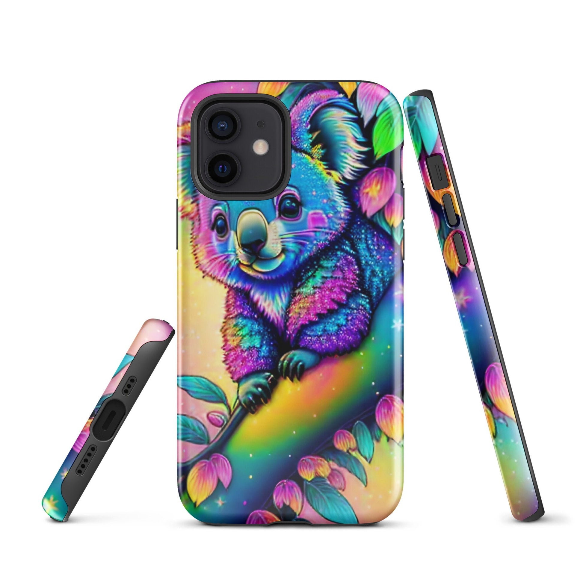 Tough Case for iPhone®, koala bear phone case, animal phone case, cute phone case, art phone case, girls phone case, iphone 14, iphone 13,