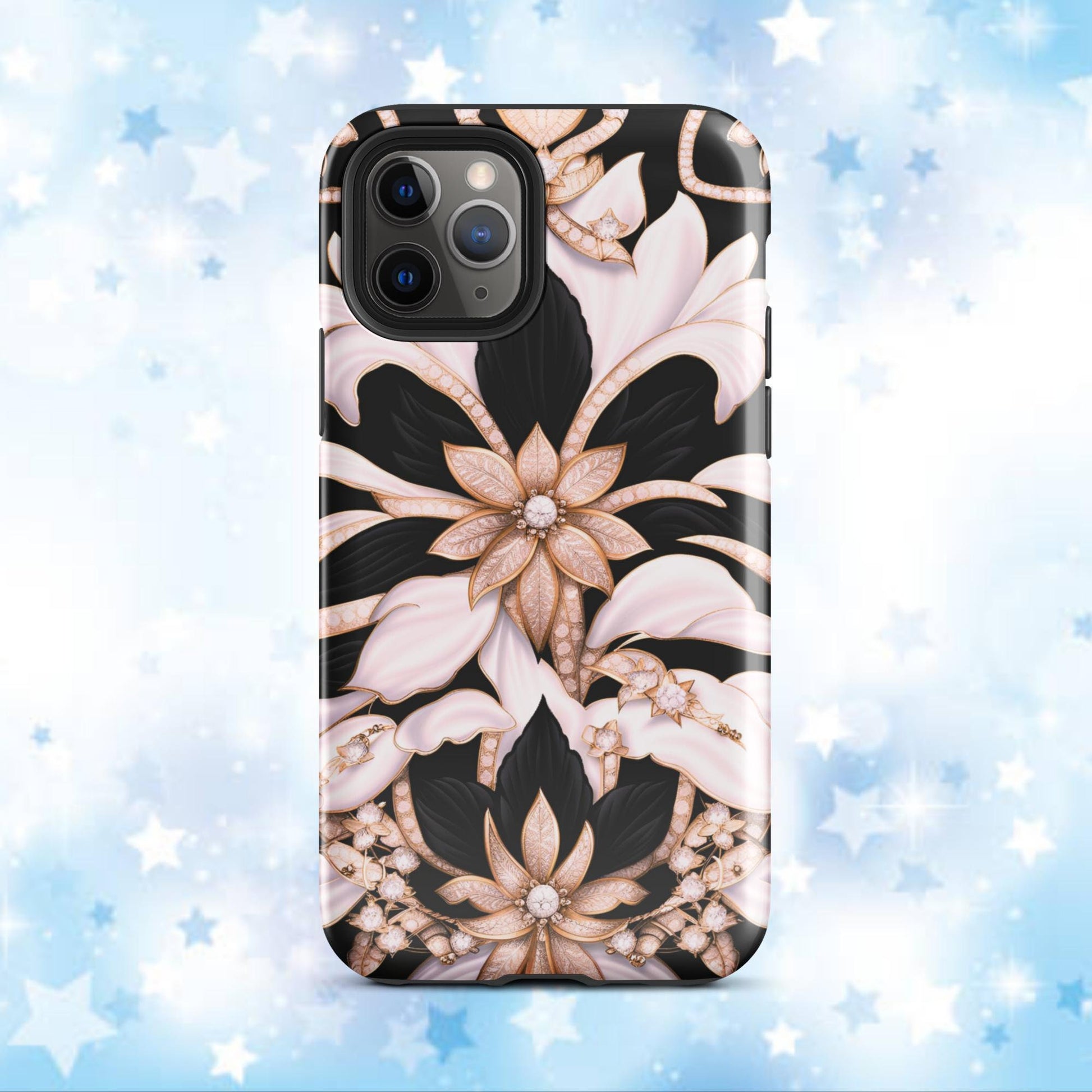 Tough Case for iPhone®, Popular womens phone case, iphone 15 case, flower phone cover, designer phone case,