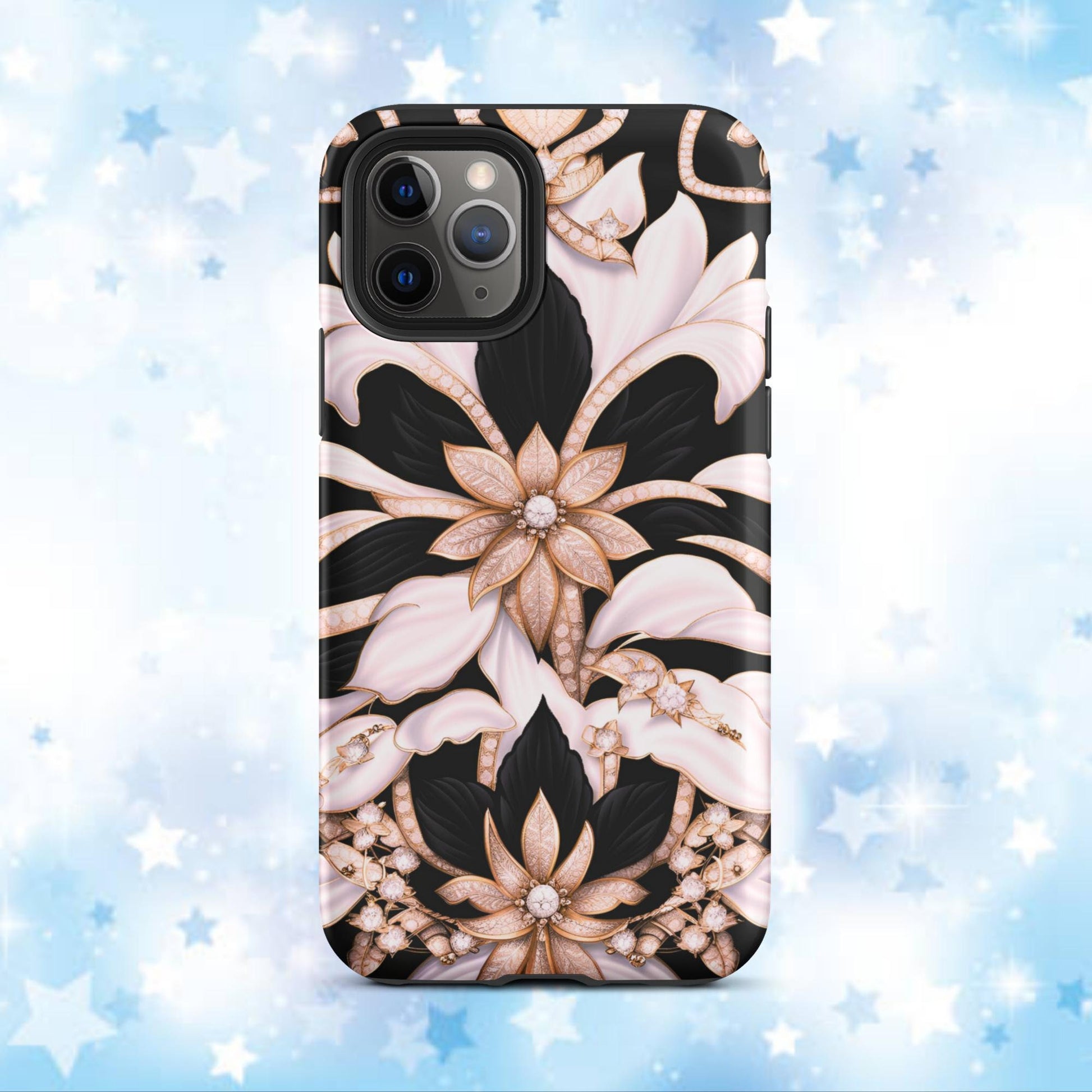 Tough Case for iPhone®, Popular womens phone case, iphone 15 case, flower phone cover, designer phone case,