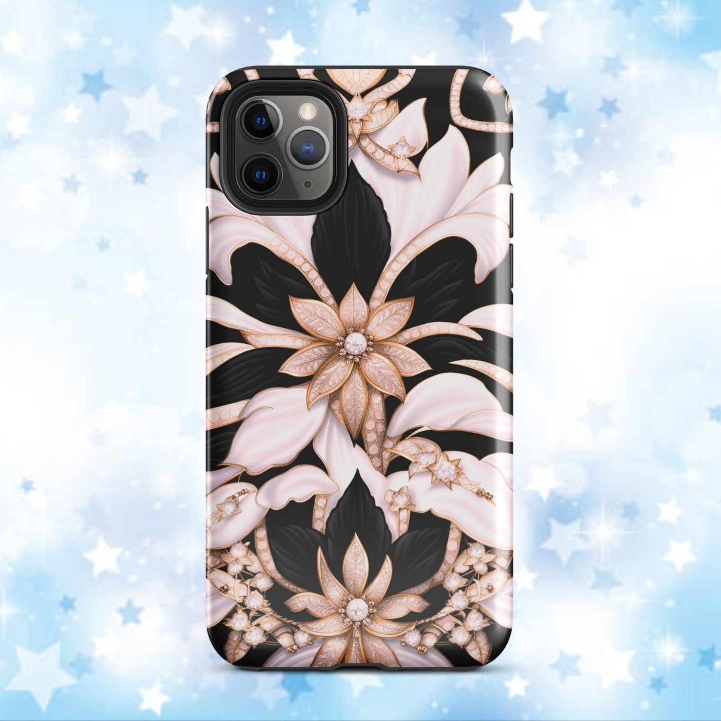Tough Case for iPhone®, Popular womens phone case, iphone 15 case, flower phone cover, designer phone case,