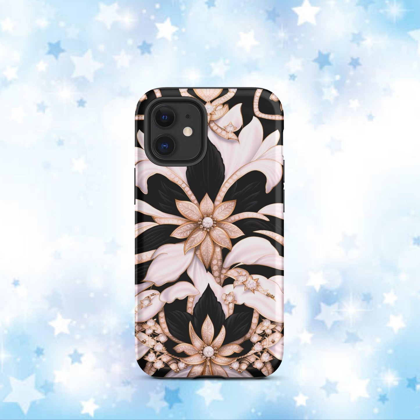 Tough Case for iPhone®, Popular womens phone case, iphone 15 case, flower phone cover, designer phone case,