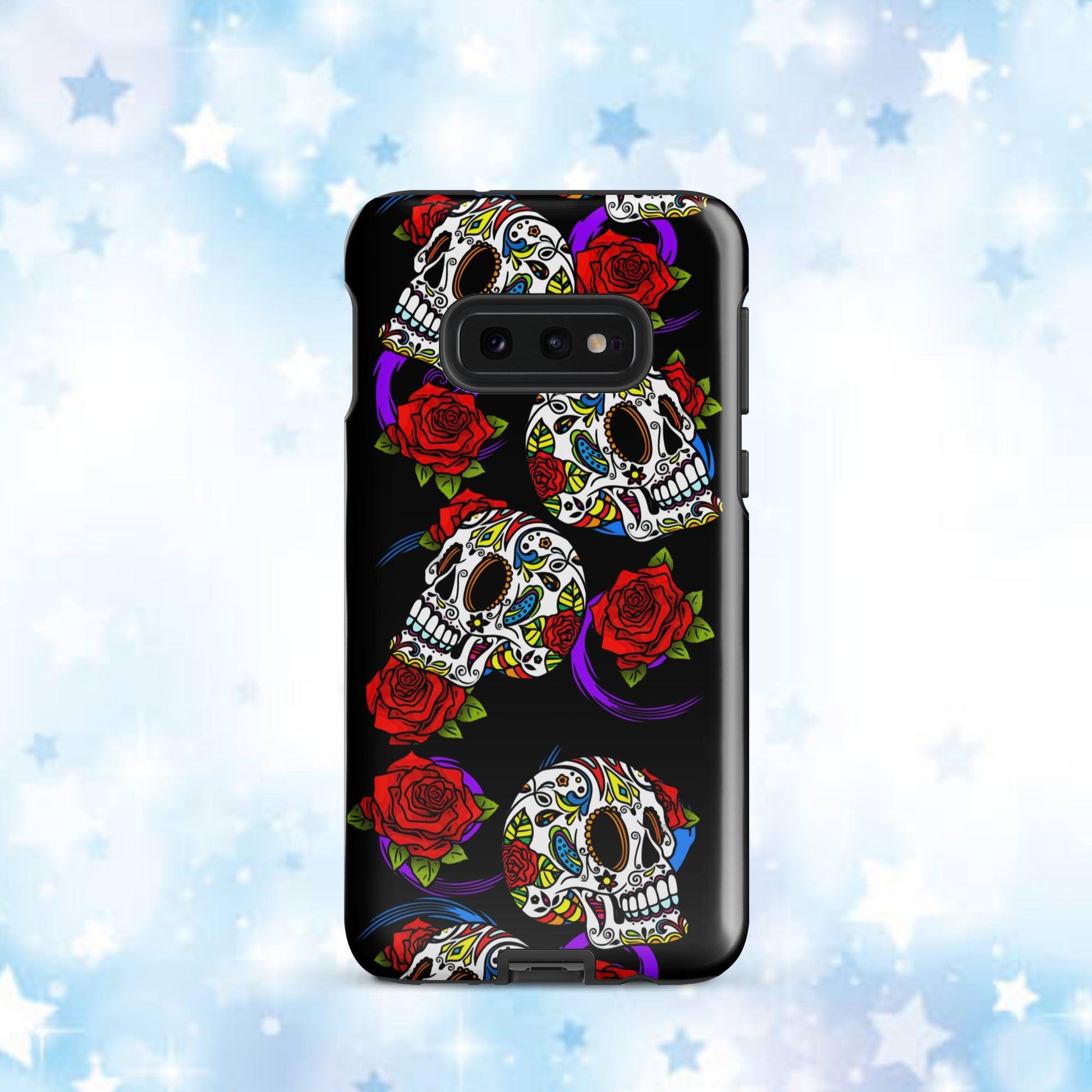 Tough case for Samsung®, Samsung cell phone case for her, Cell phone case for her, Halloween phone case, skeleton phone case, skull phone