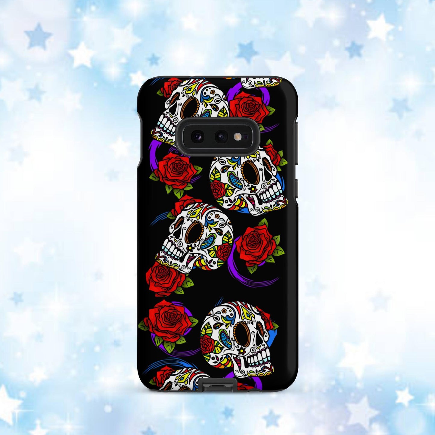 Tough case for Samsung®, Samsung cell phone case for her, Cell phone case for her, Halloween phone case, skeleton phone case, skull phone