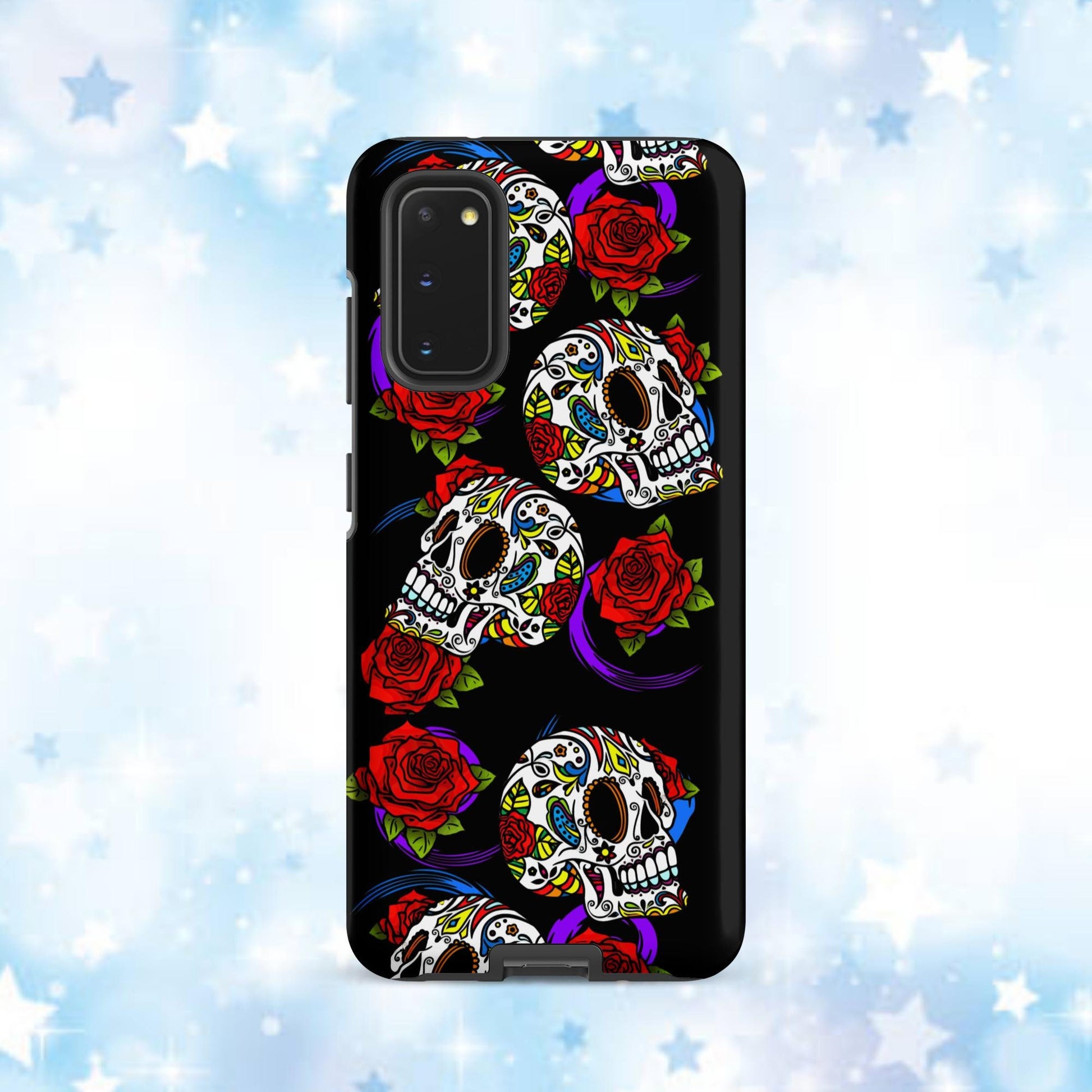 Tough case for Samsung®, Samsung cell phone case for her, Cell phone case for her, Halloween phone case, skeleton phone case, skull phone