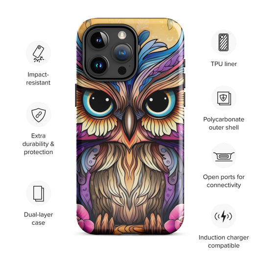 Owl phone case, Animal phone case, popular phone case, trending phone case, iphone 15, cute phone case,Tough Case for iPhone®