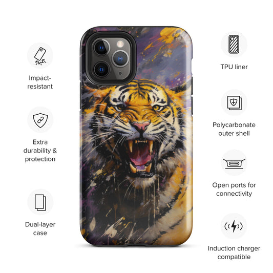 Tiger Phone case, Louisiana Tough Case for iPhone®