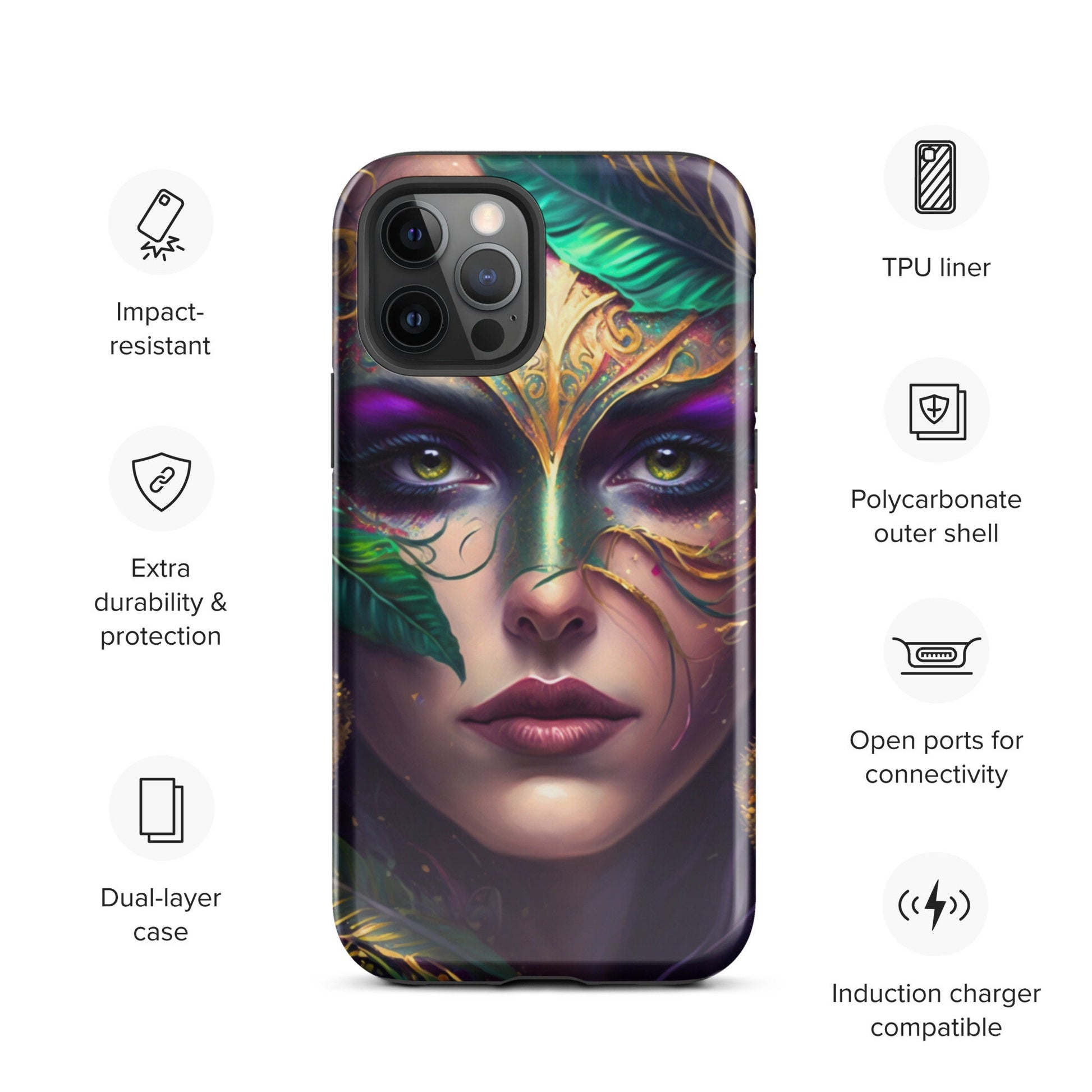 Mardi Gras Tough Case for iPhone®