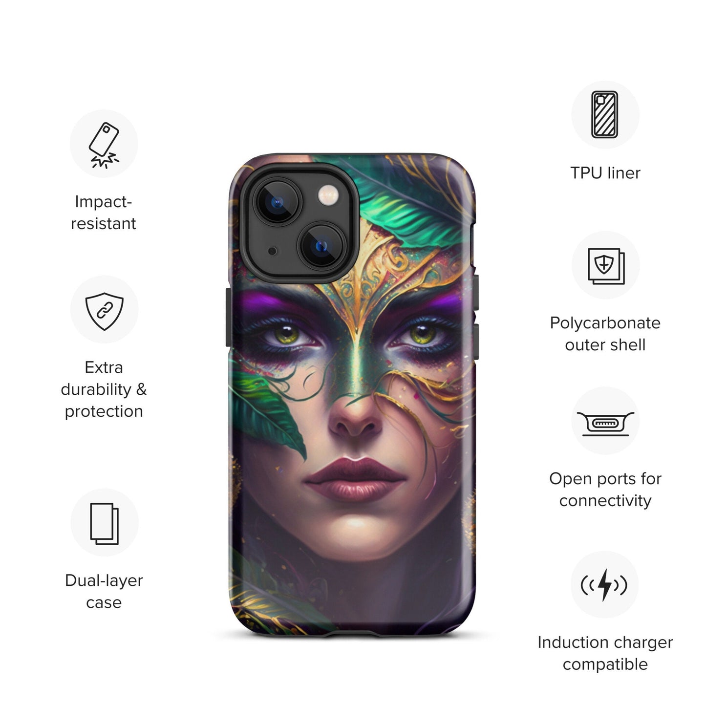 Mardi Gras Tough Case for iPhone®