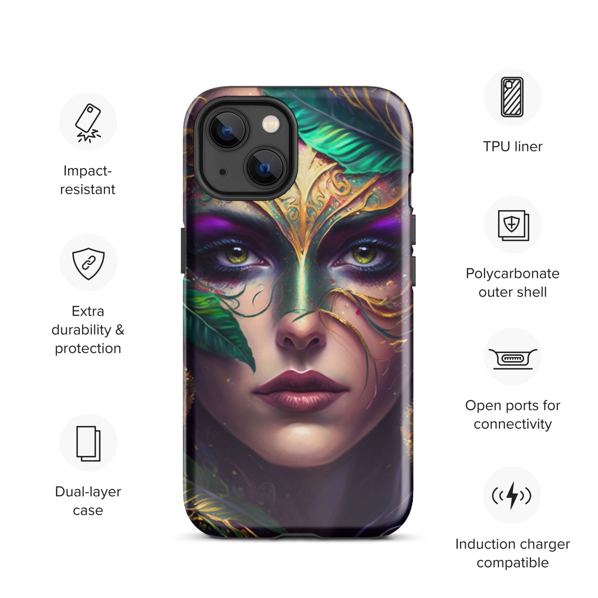 Mardi Gras Tough Case for iPhone®