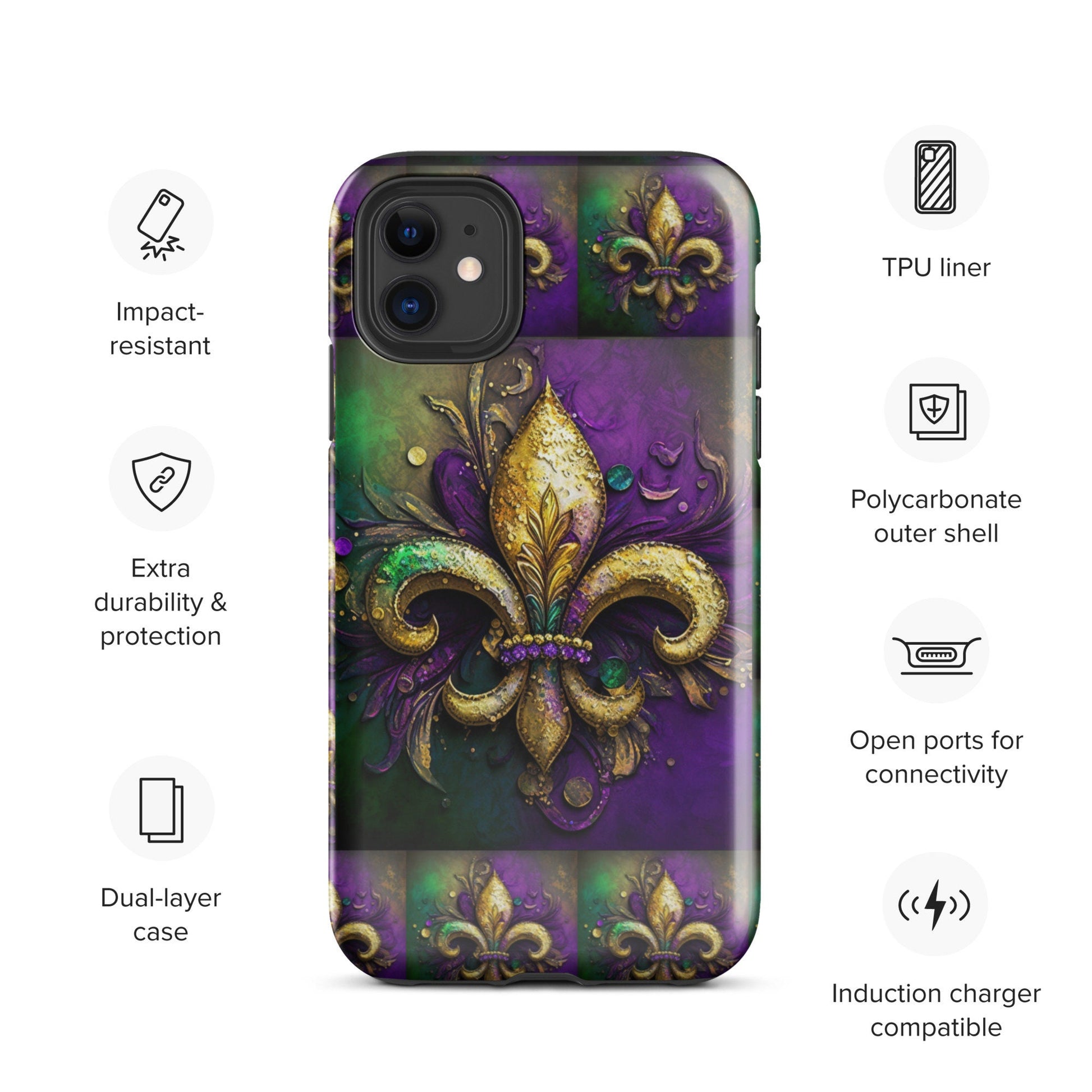 Mardi Gras Tough Case for iPhone®