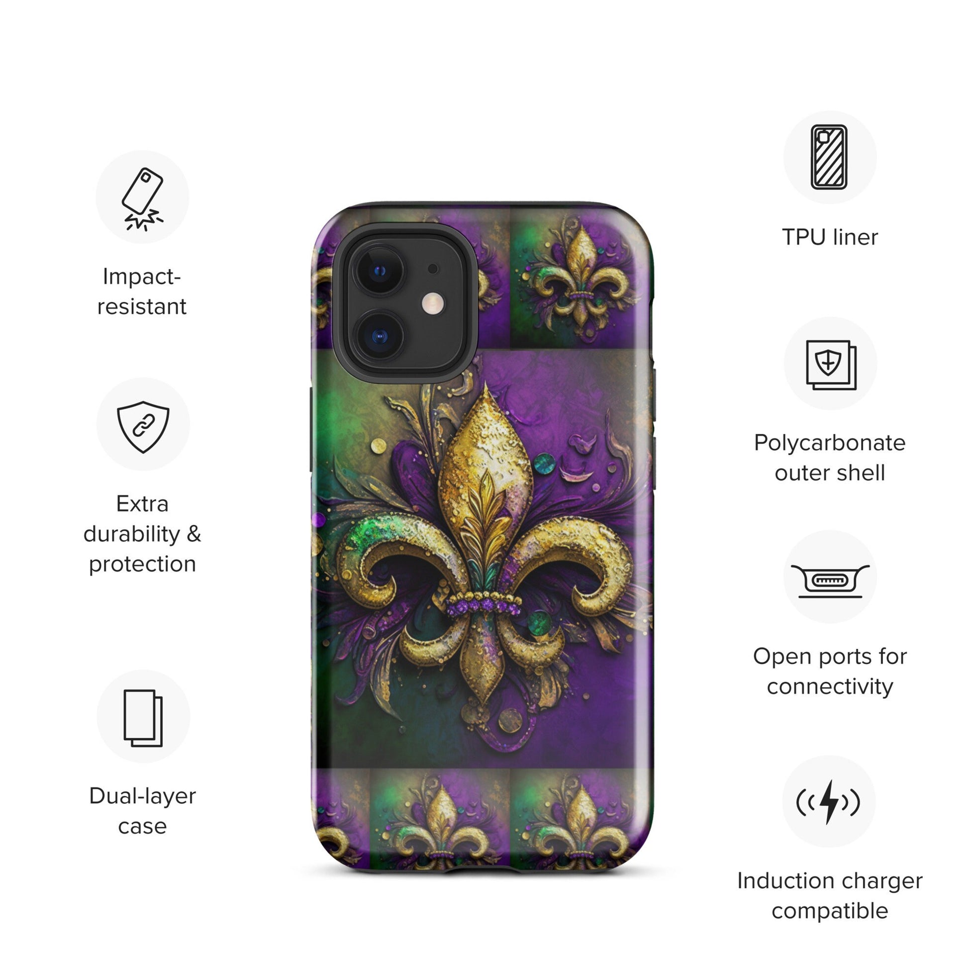 Mardi Gras Tough Case for iPhone®