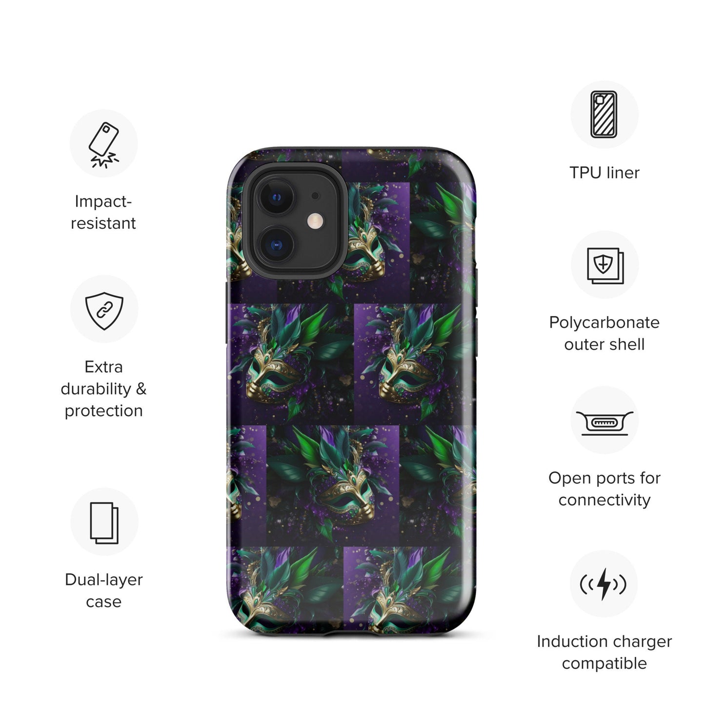 Mardi Gras Tough Case for iPhone®