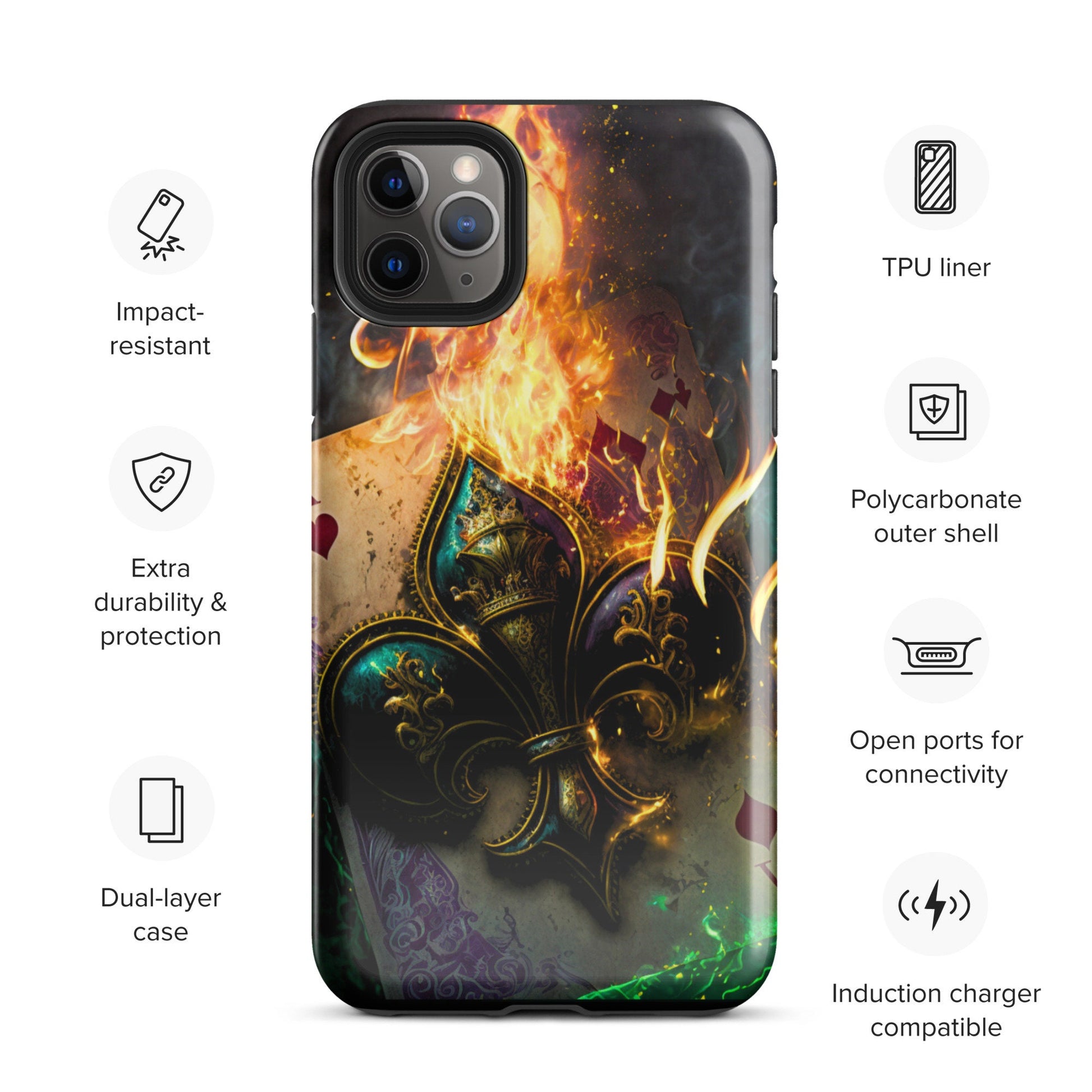 Mardi Gras Tough Case for iPhone®