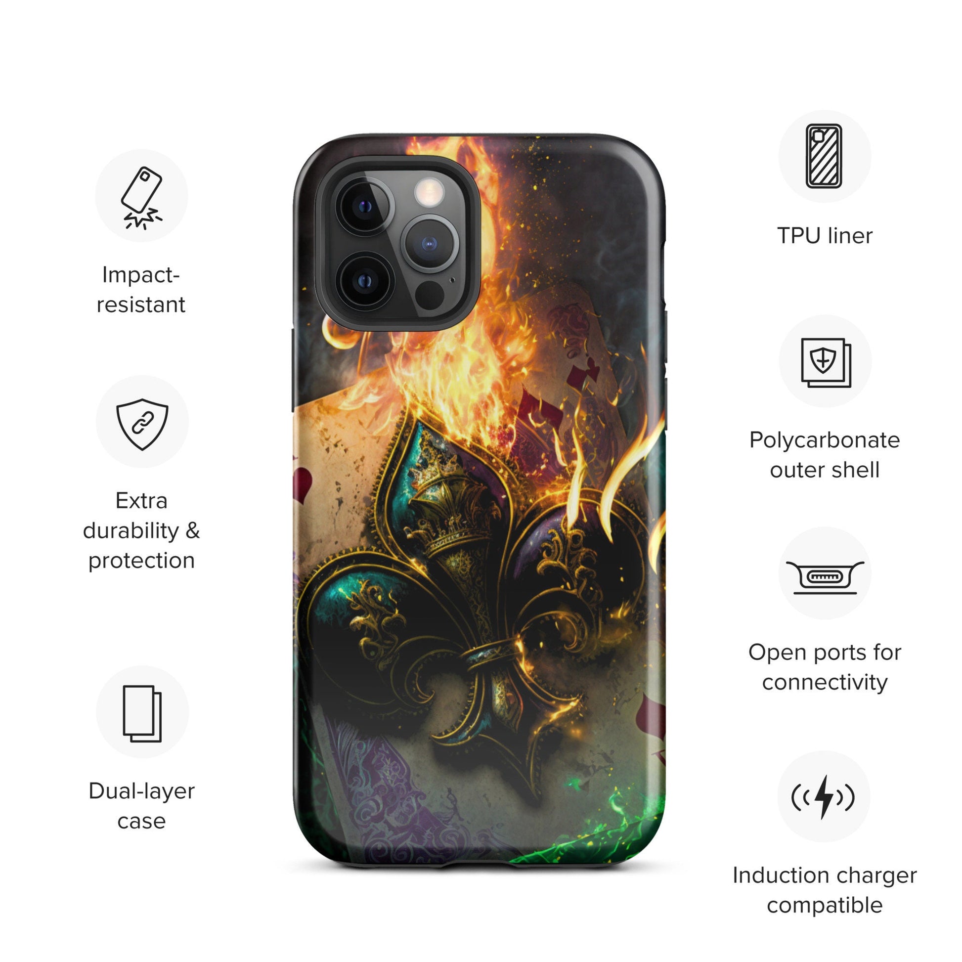 Mardi Gras Tough Case for iPhone®