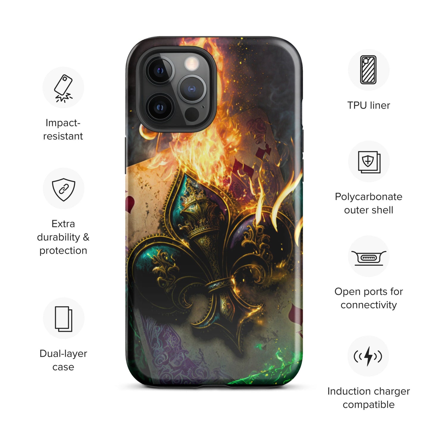 Mardi Gras Tough Case for iPhone®