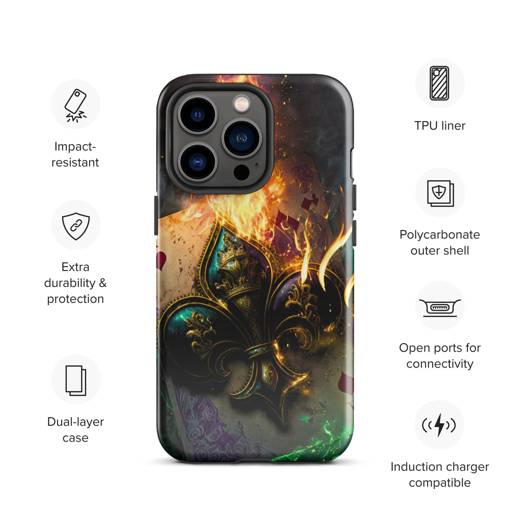 Mardi Gras Tough Case for iPhone®