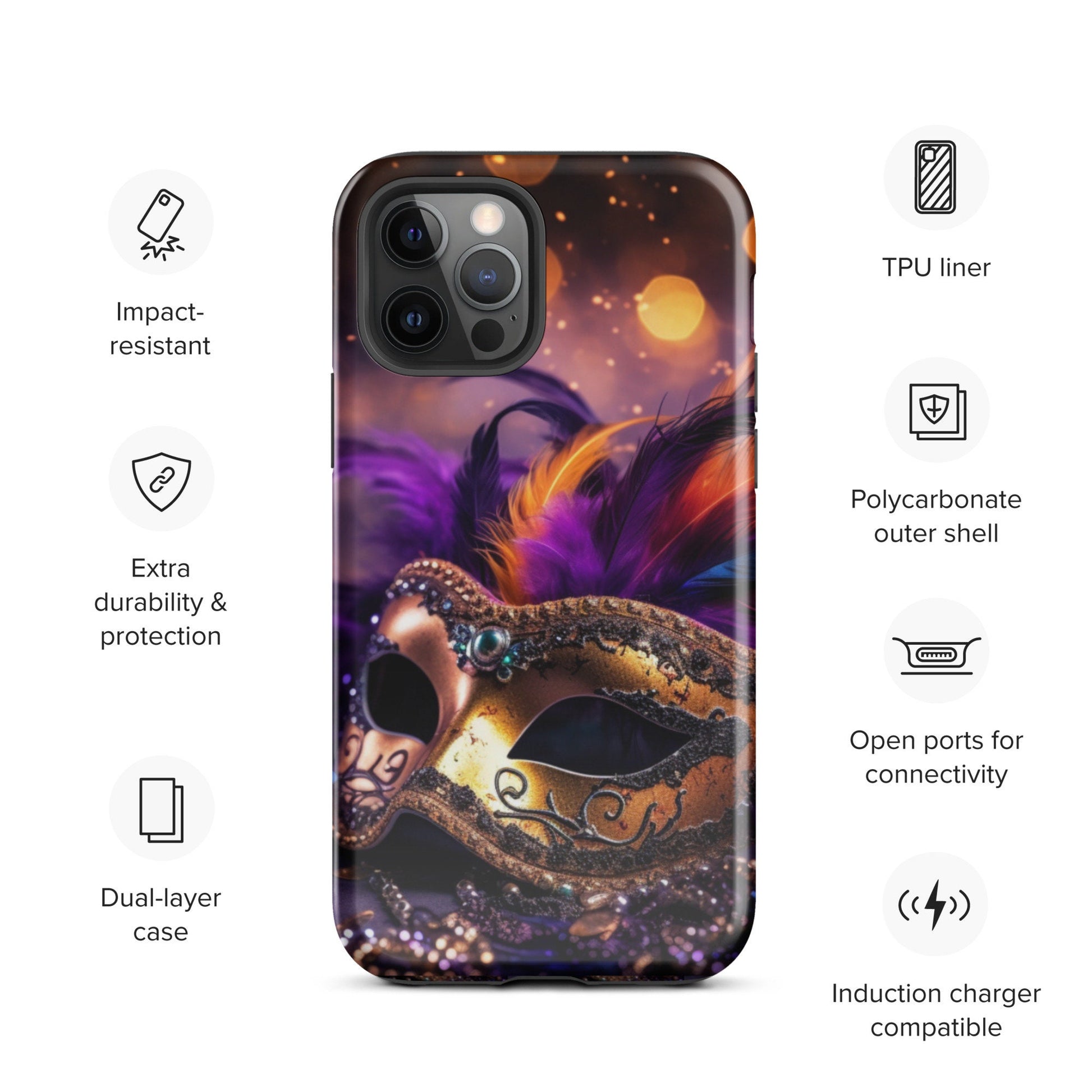 Mardi Gras Tough Case for iPhone®