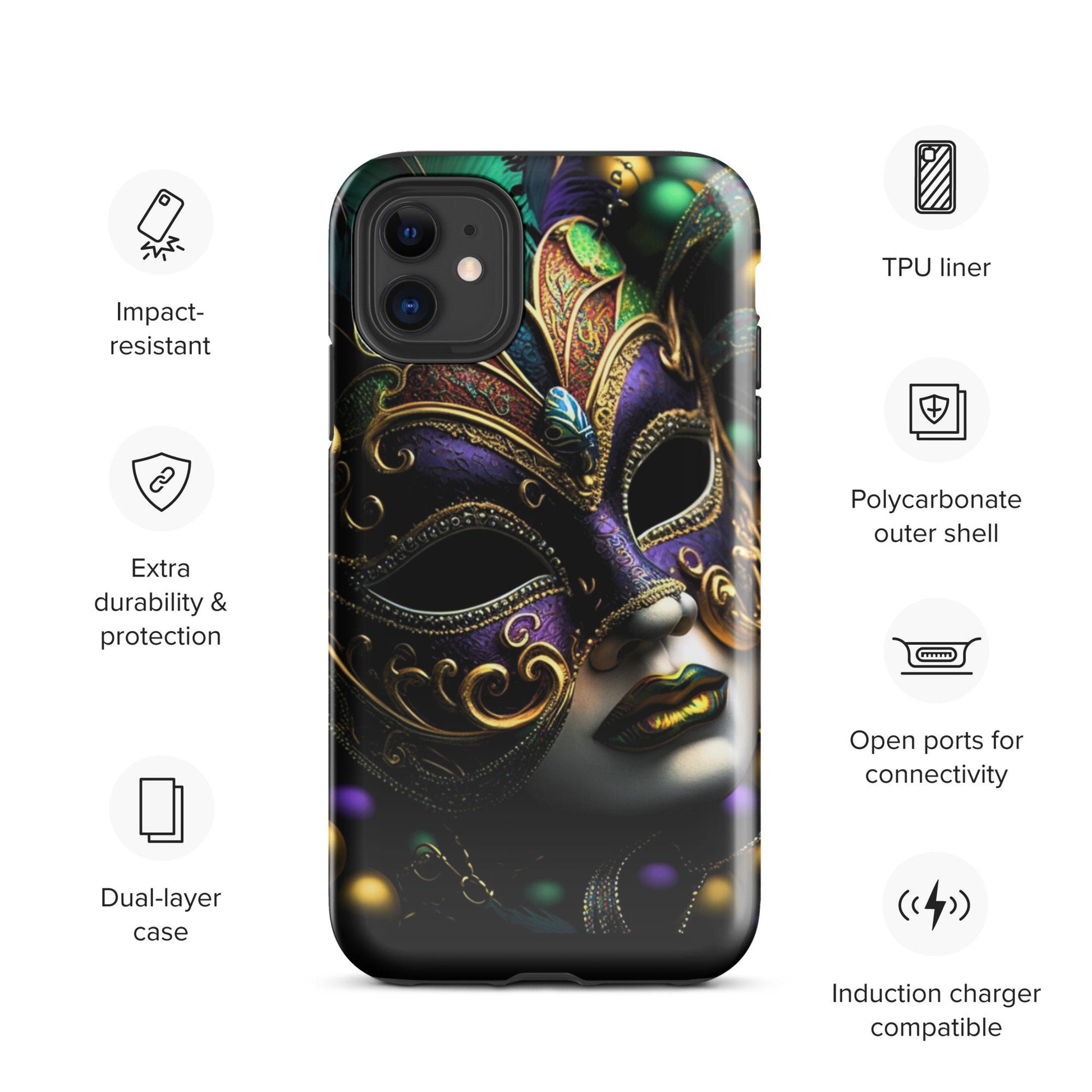 Mardi Gras Tough Case for iPhone®