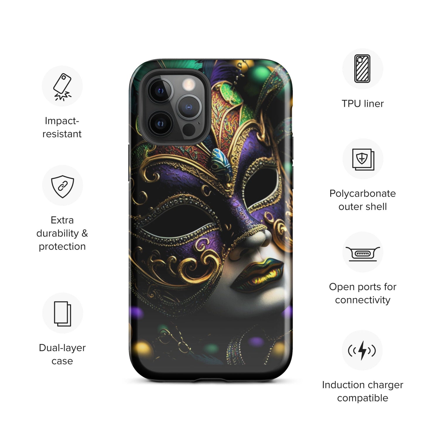 Mardi Gras Tough Case for iPhone®