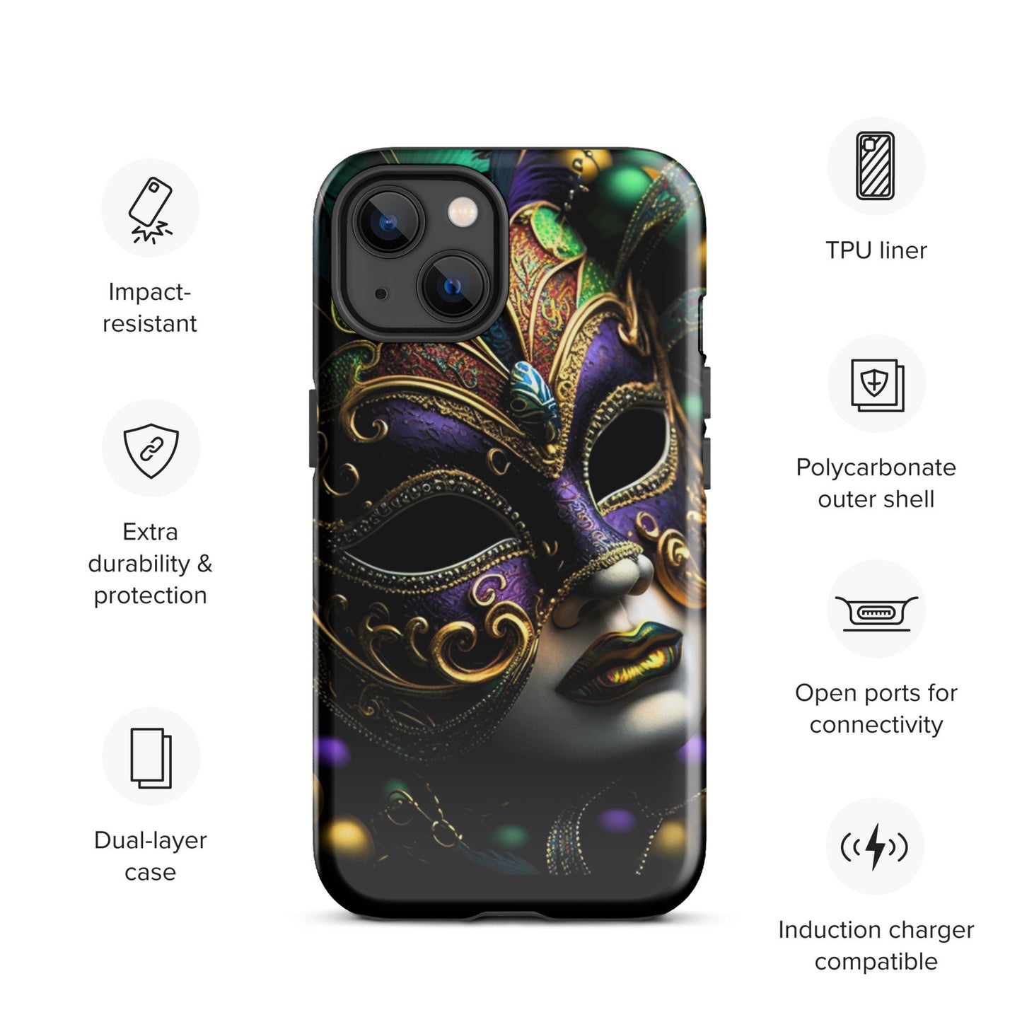 Mardi Gras Tough Case for iPhone®
