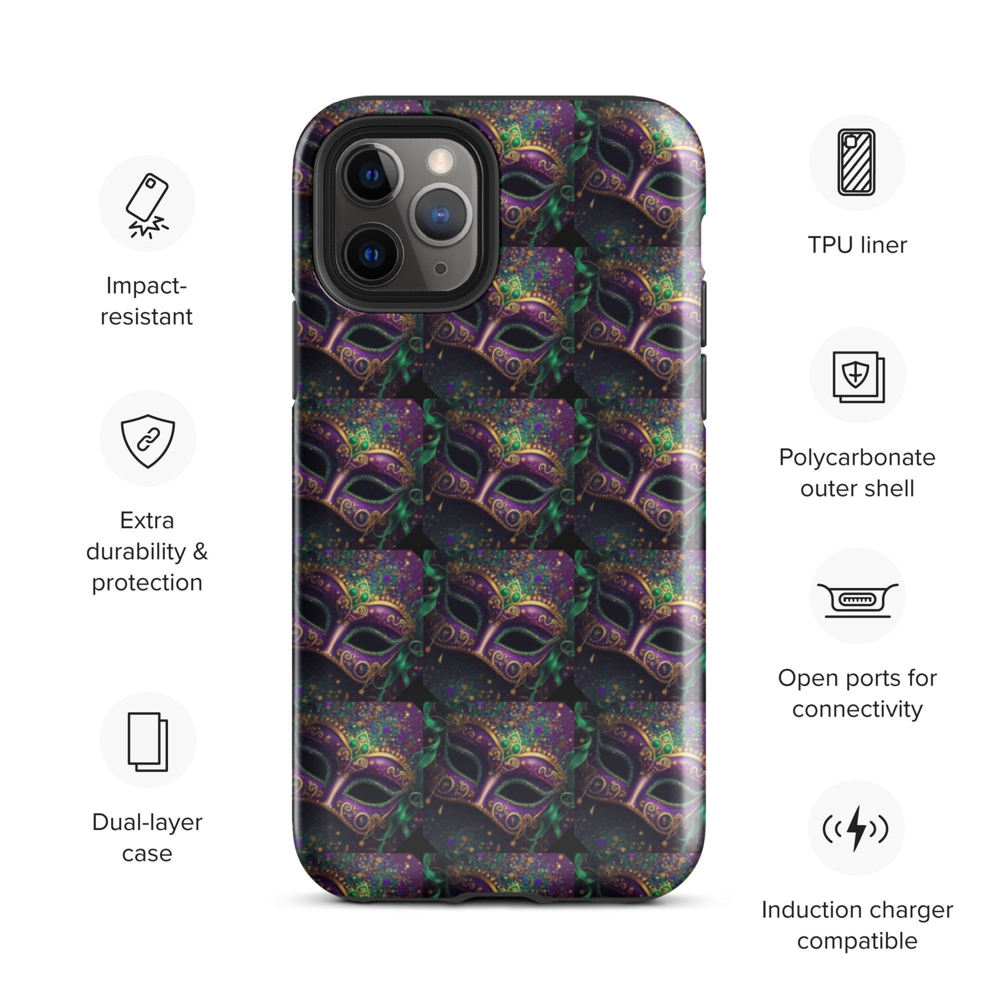 Mardi Gras Tough Case for iPhone®