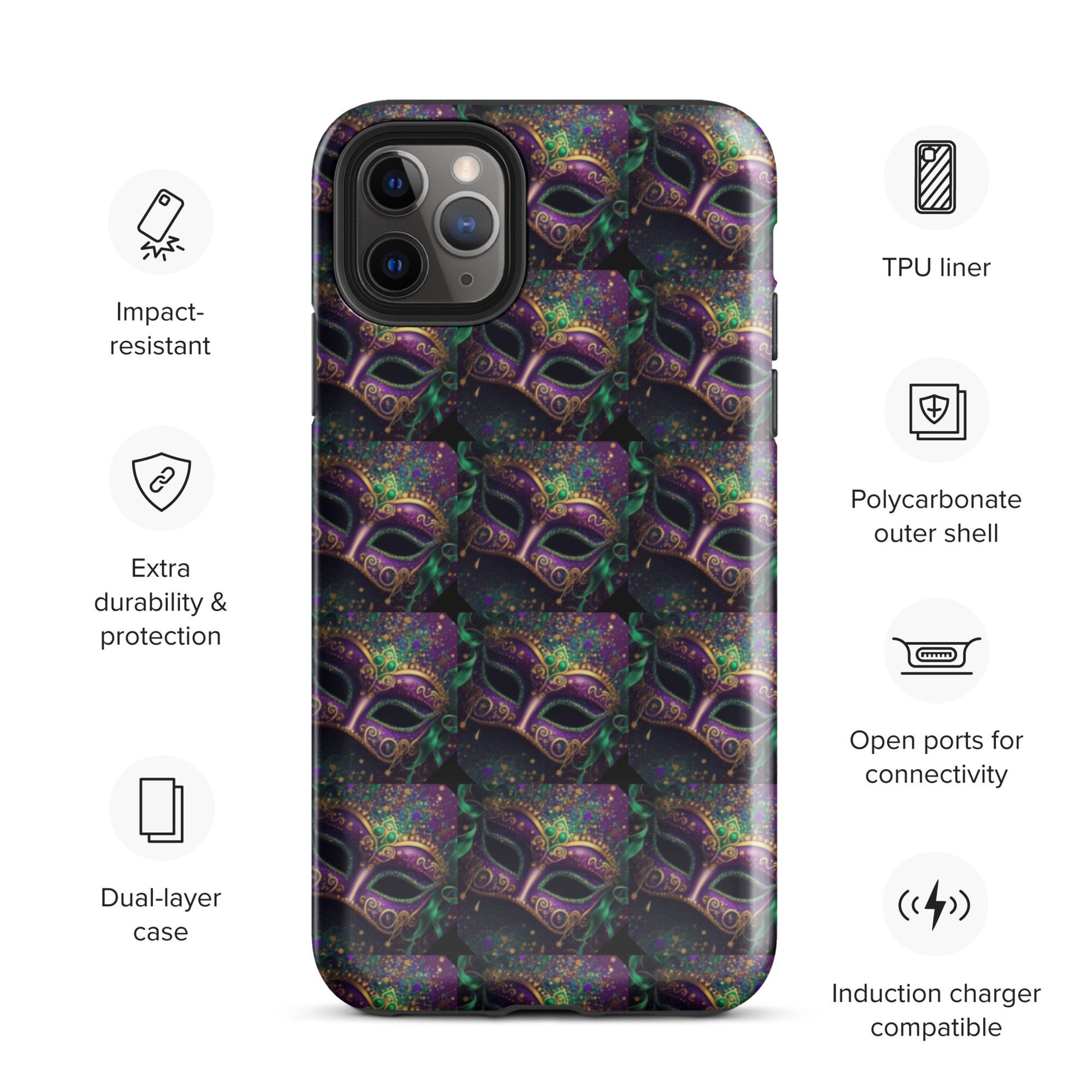Mardi Gras Tough Case for iPhone®