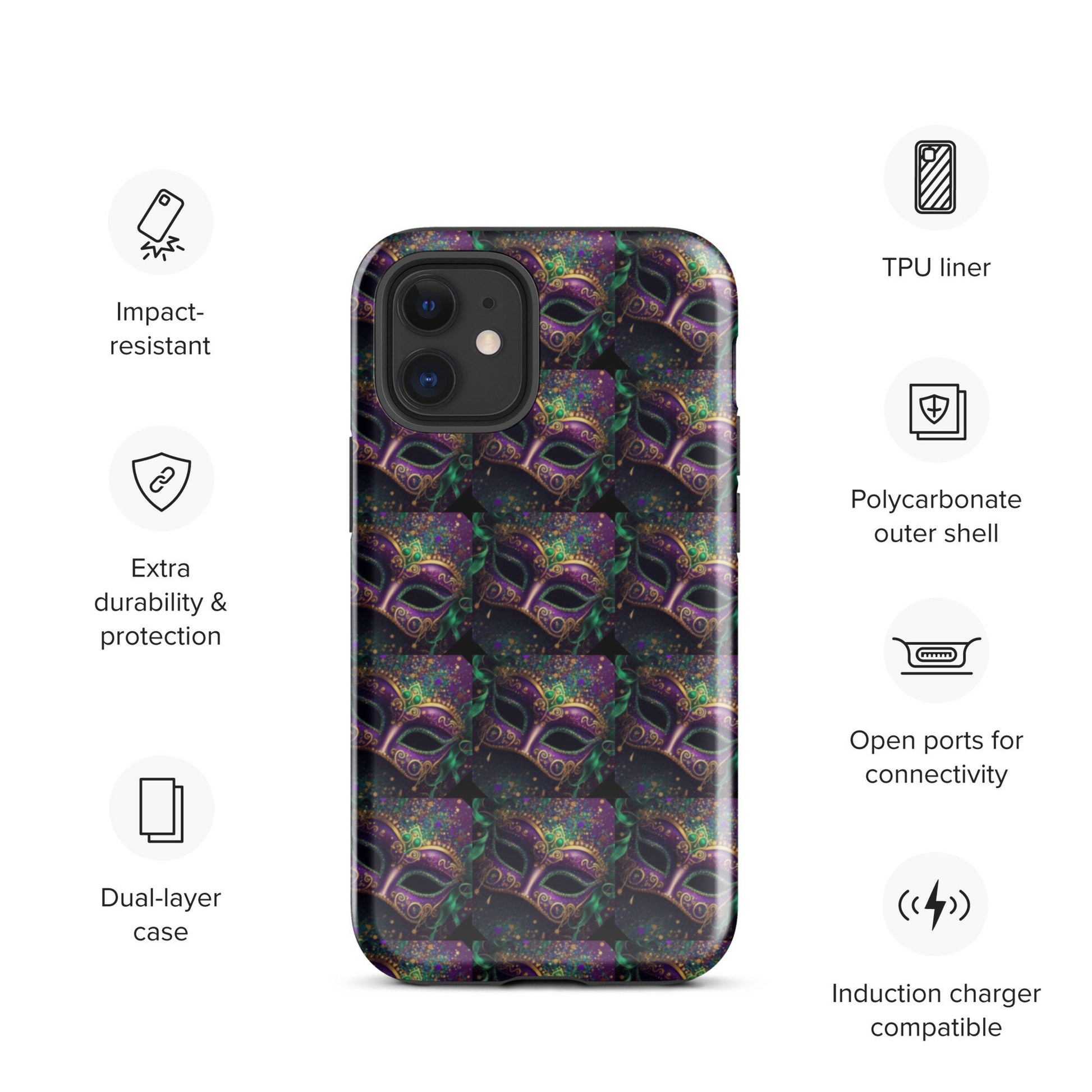 Mardi Gras Tough Case for iPhone®
