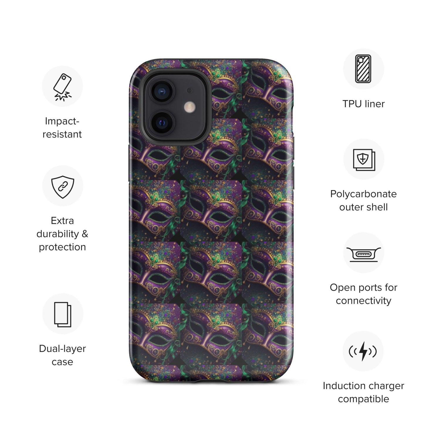 Mardi Gras Tough Case for iPhone®