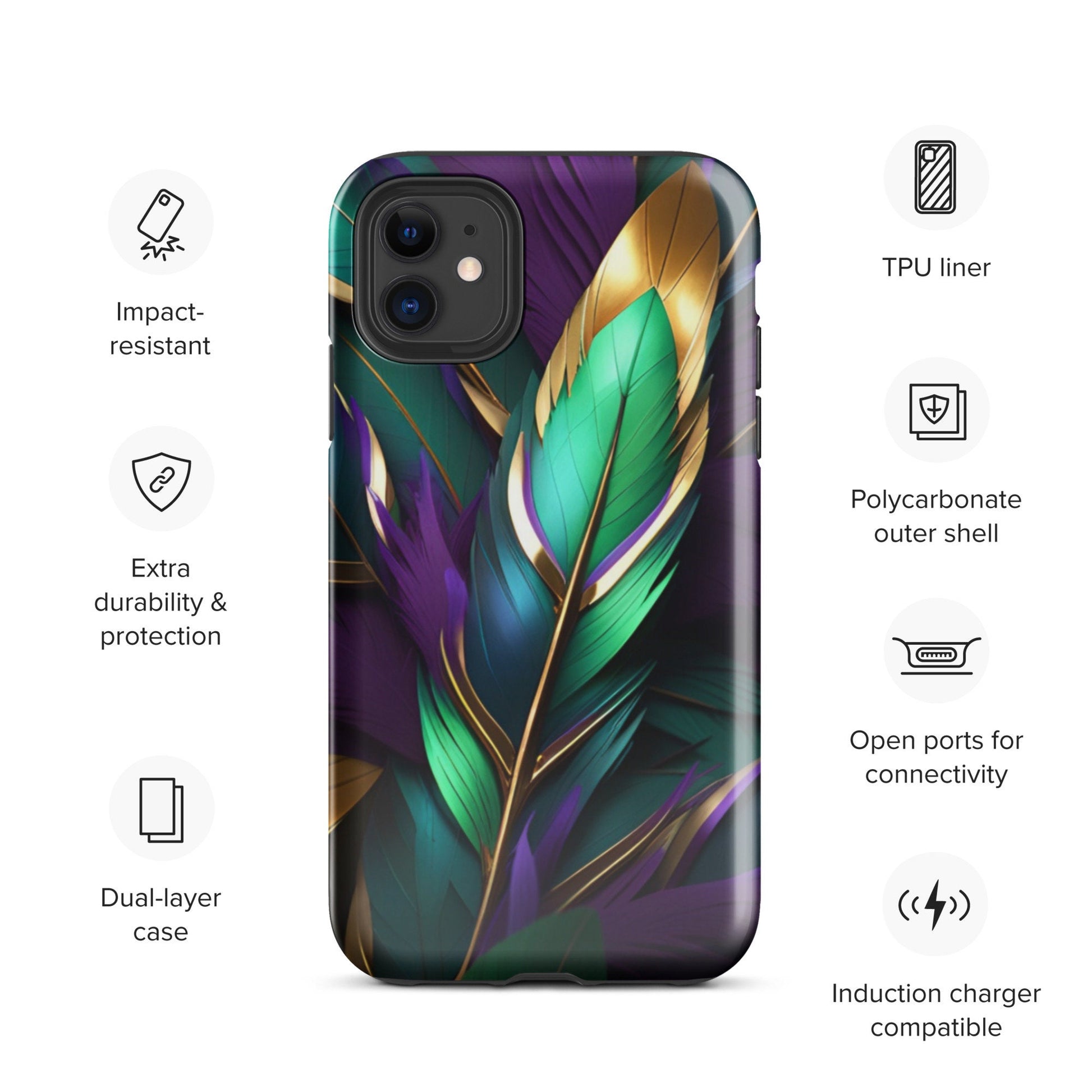 Mardi Gras Tough Case for iPhone®
