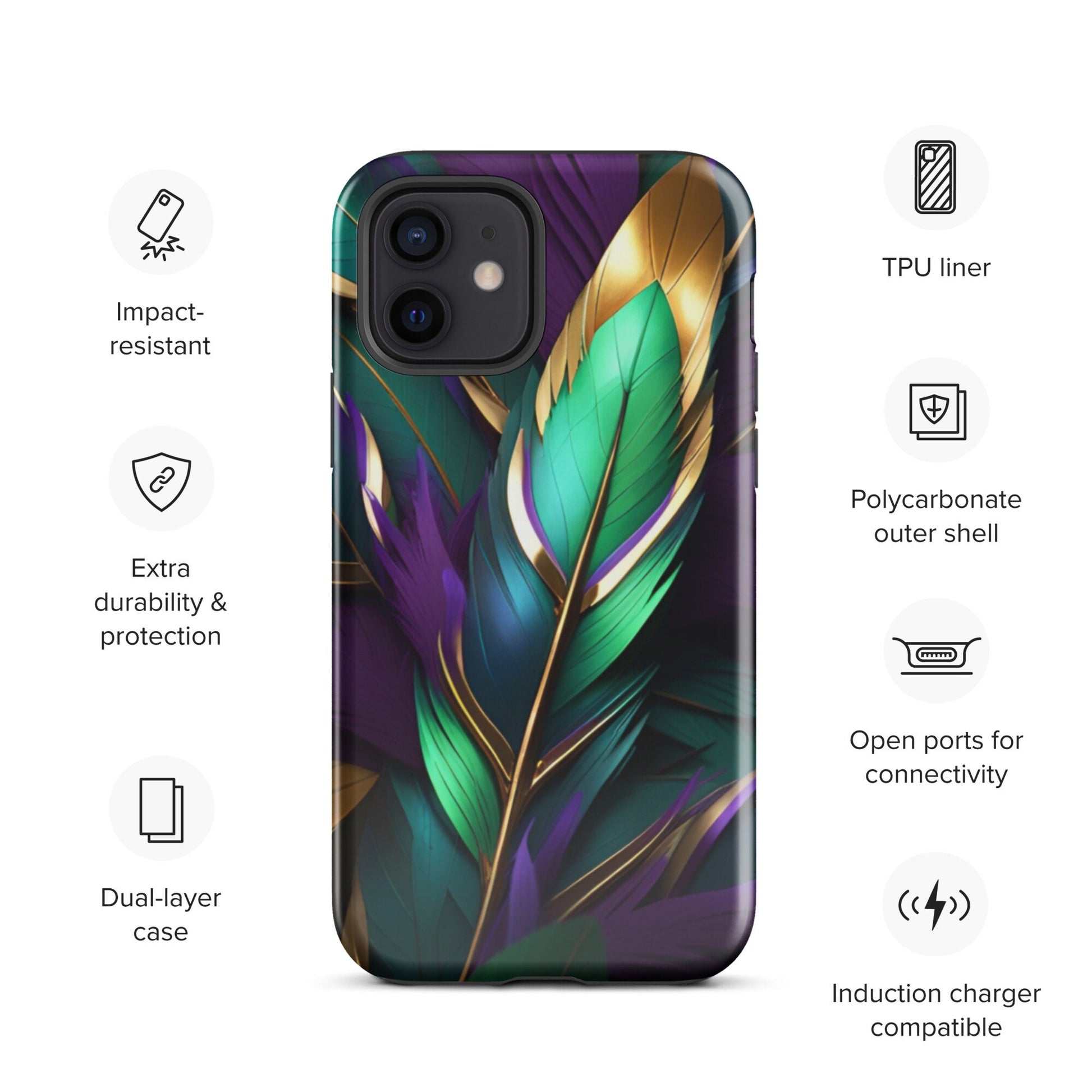 Mardi Gras Tough Case for iPhone®