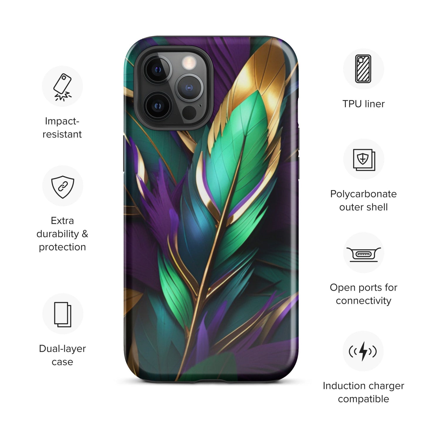 Mardi Gras Tough Case for iPhone®