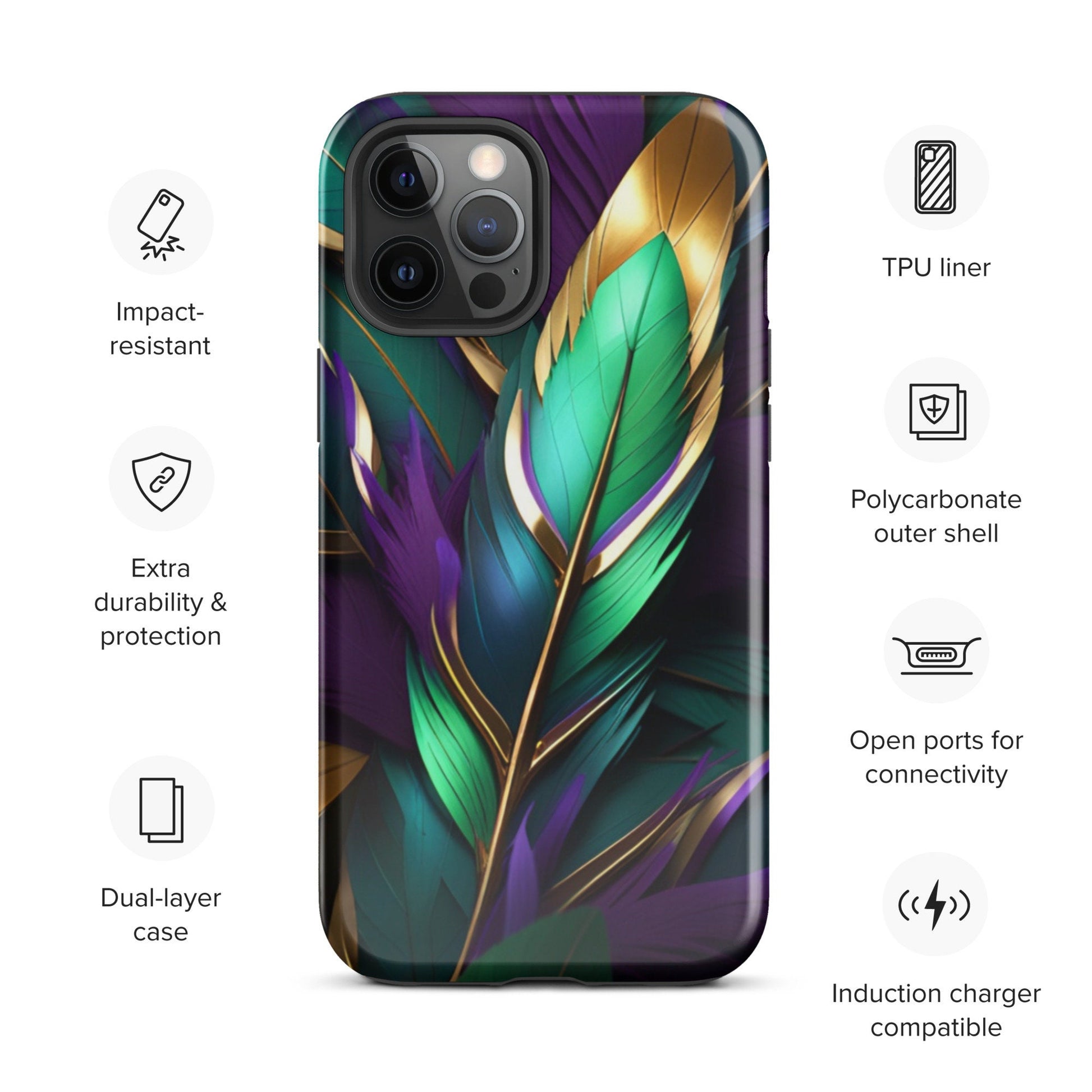 Mardi Gras Tough Case for iPhone®