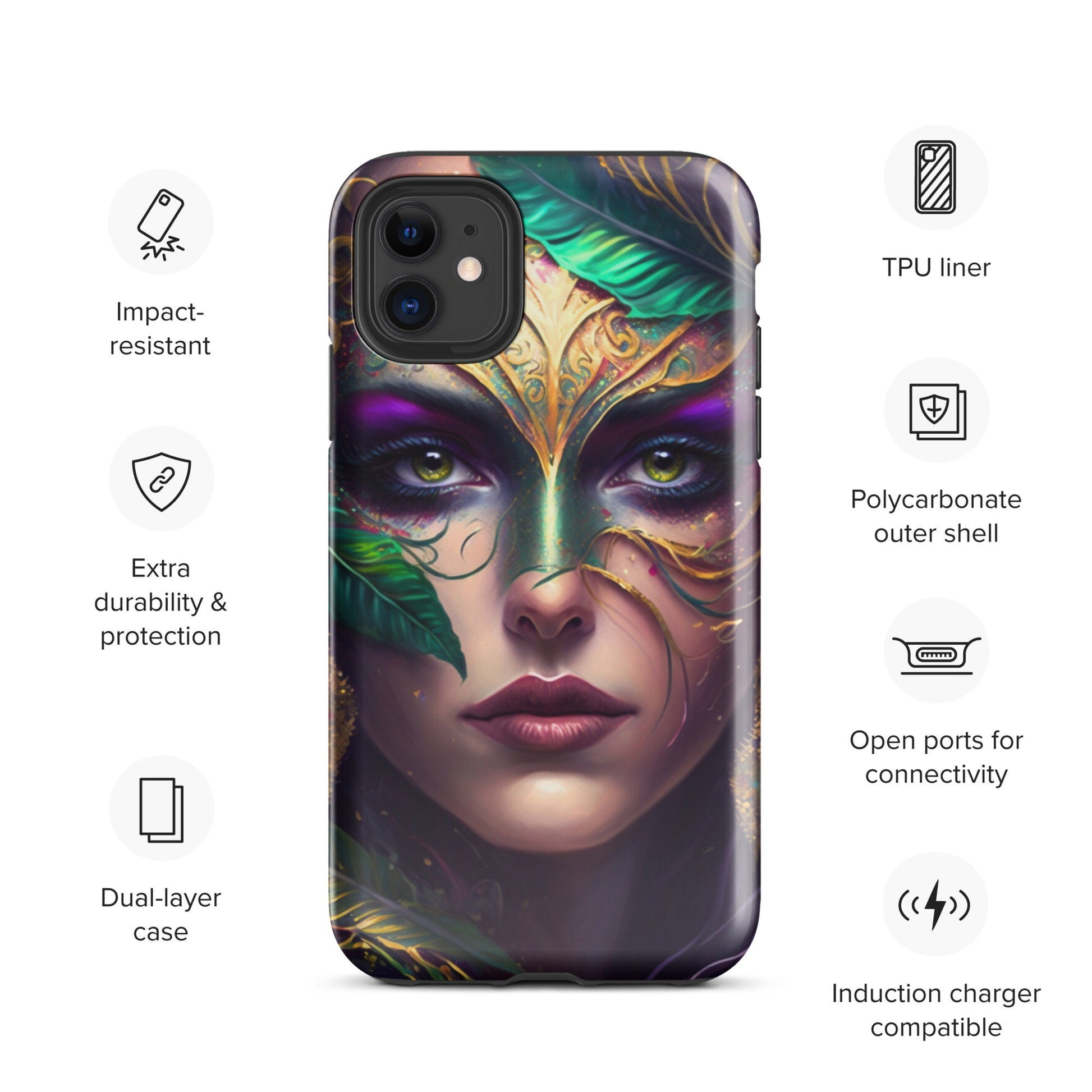 Mardi Gras Tough Case for iPhone®