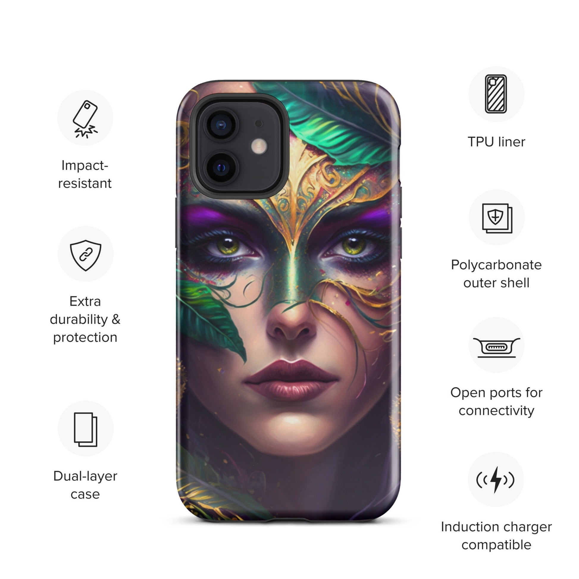 Mardi Gras Tough Case for iPhone®