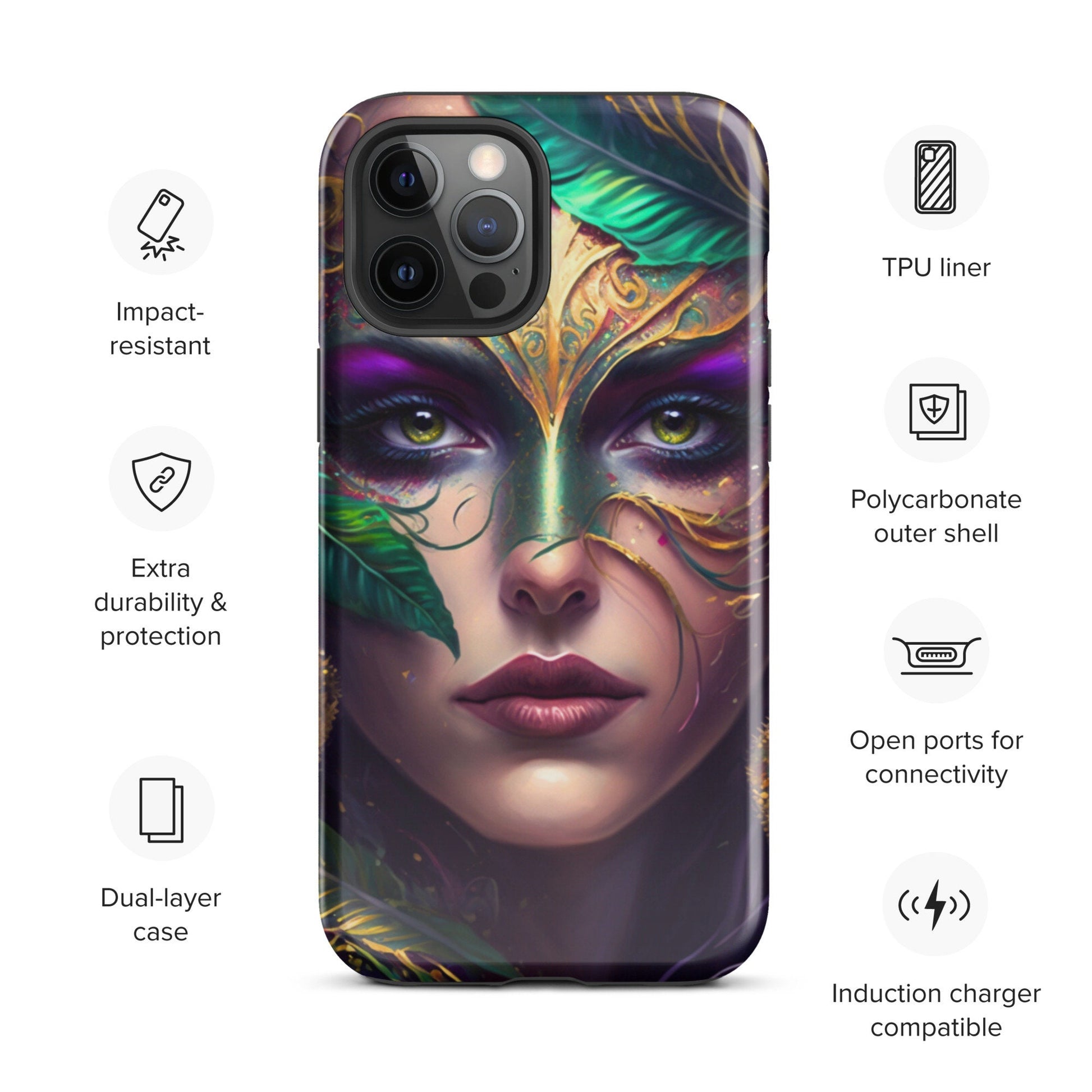 Mardi Gras Tough Case for iPhone®
