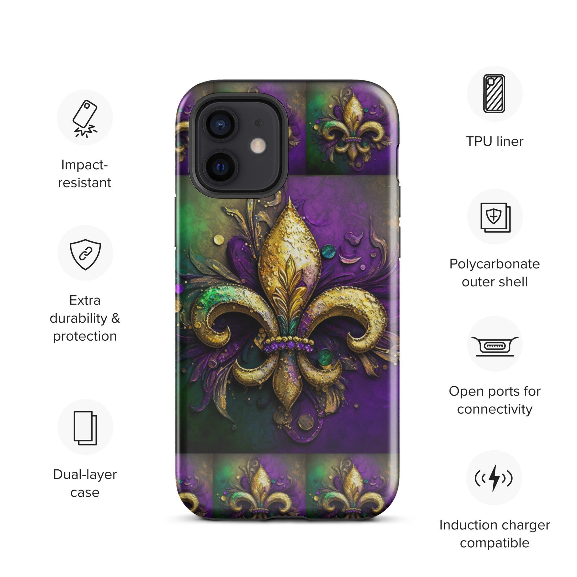 Mardi Gras Tough Case for iPhone®