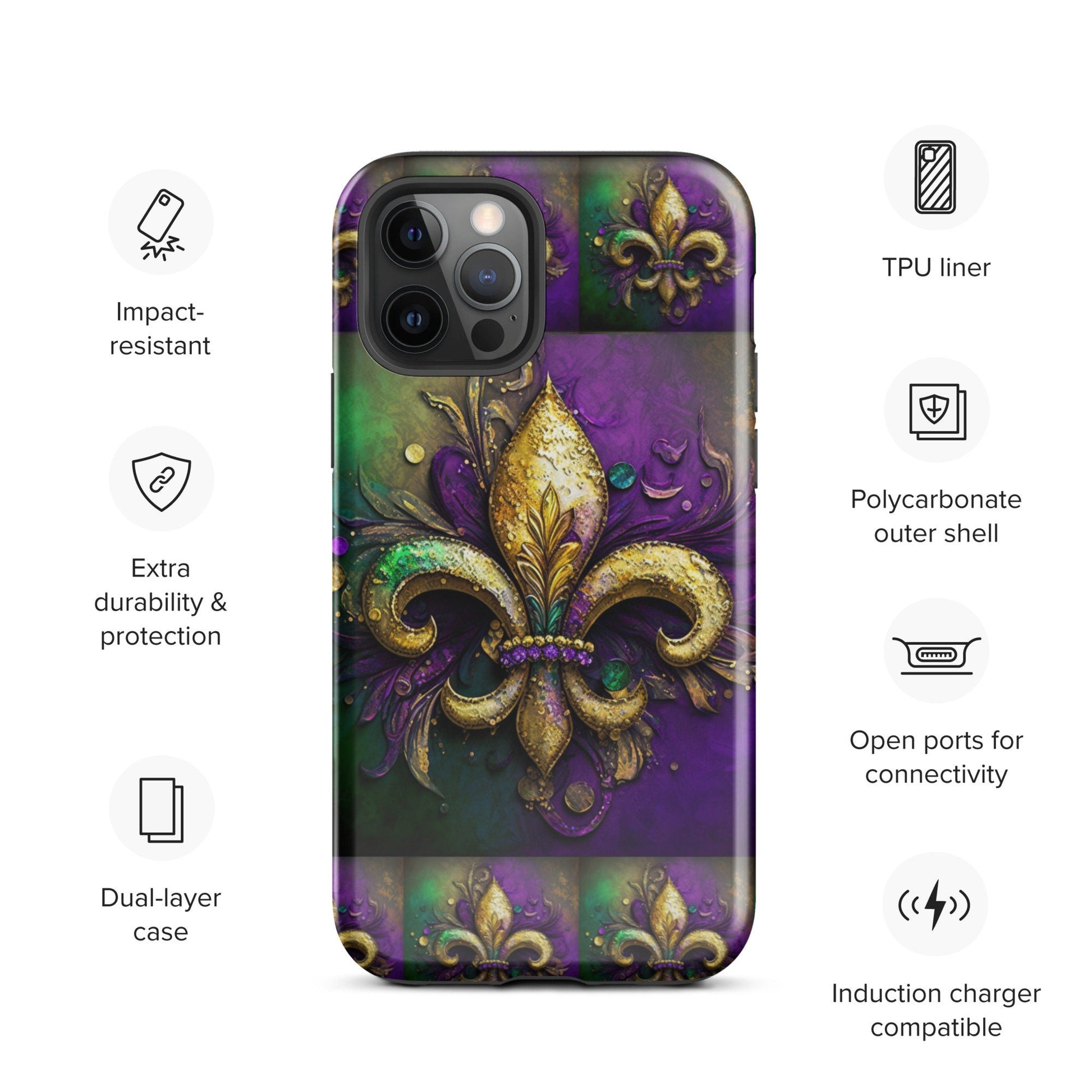 Mardi Gras Tough Case for iPhone®