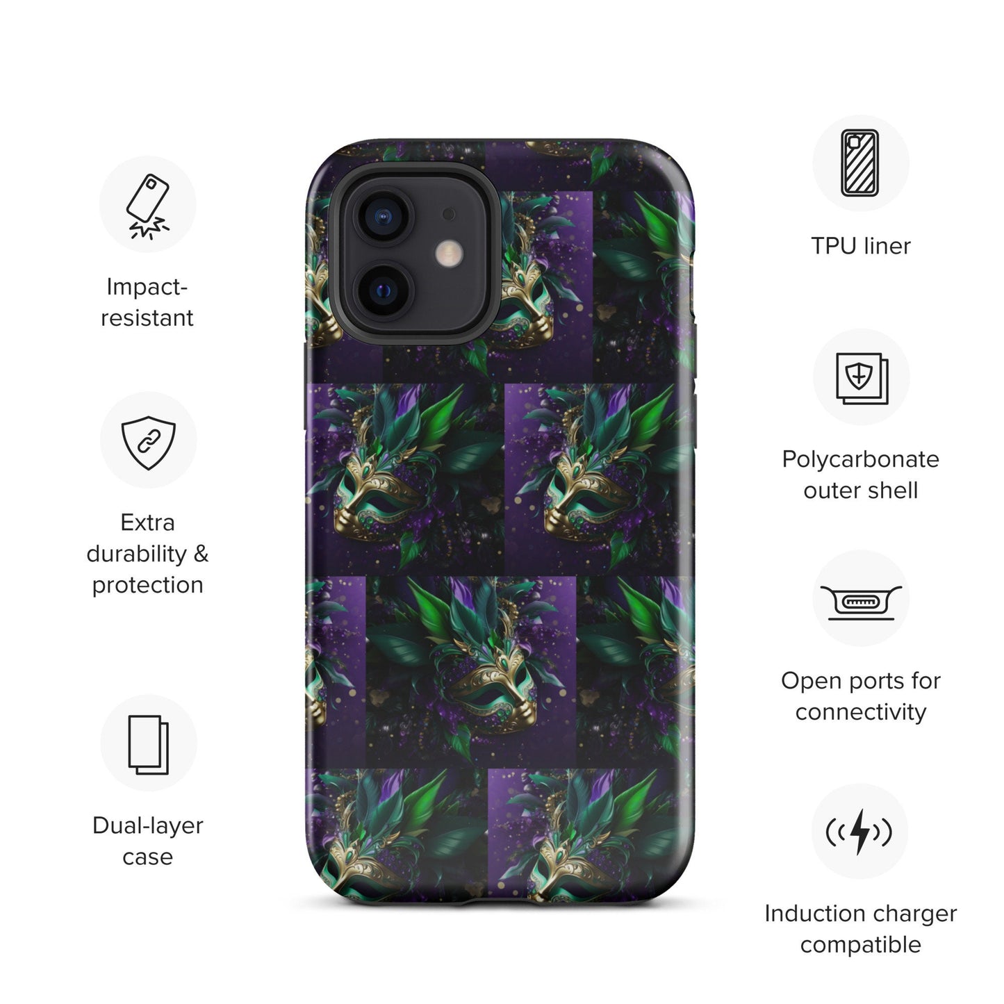 Mardi Gras Tough Case for iPhone®