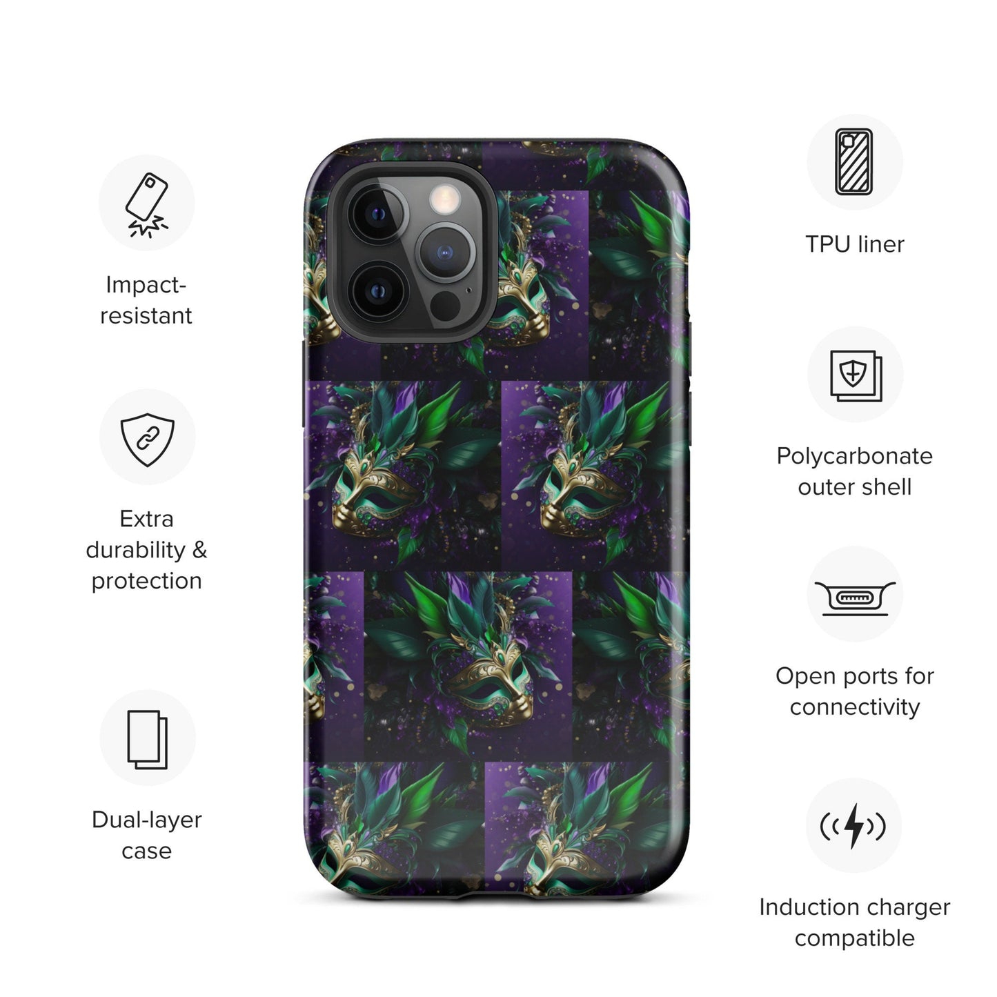 Mardi Gras Tough Case for iPhone®