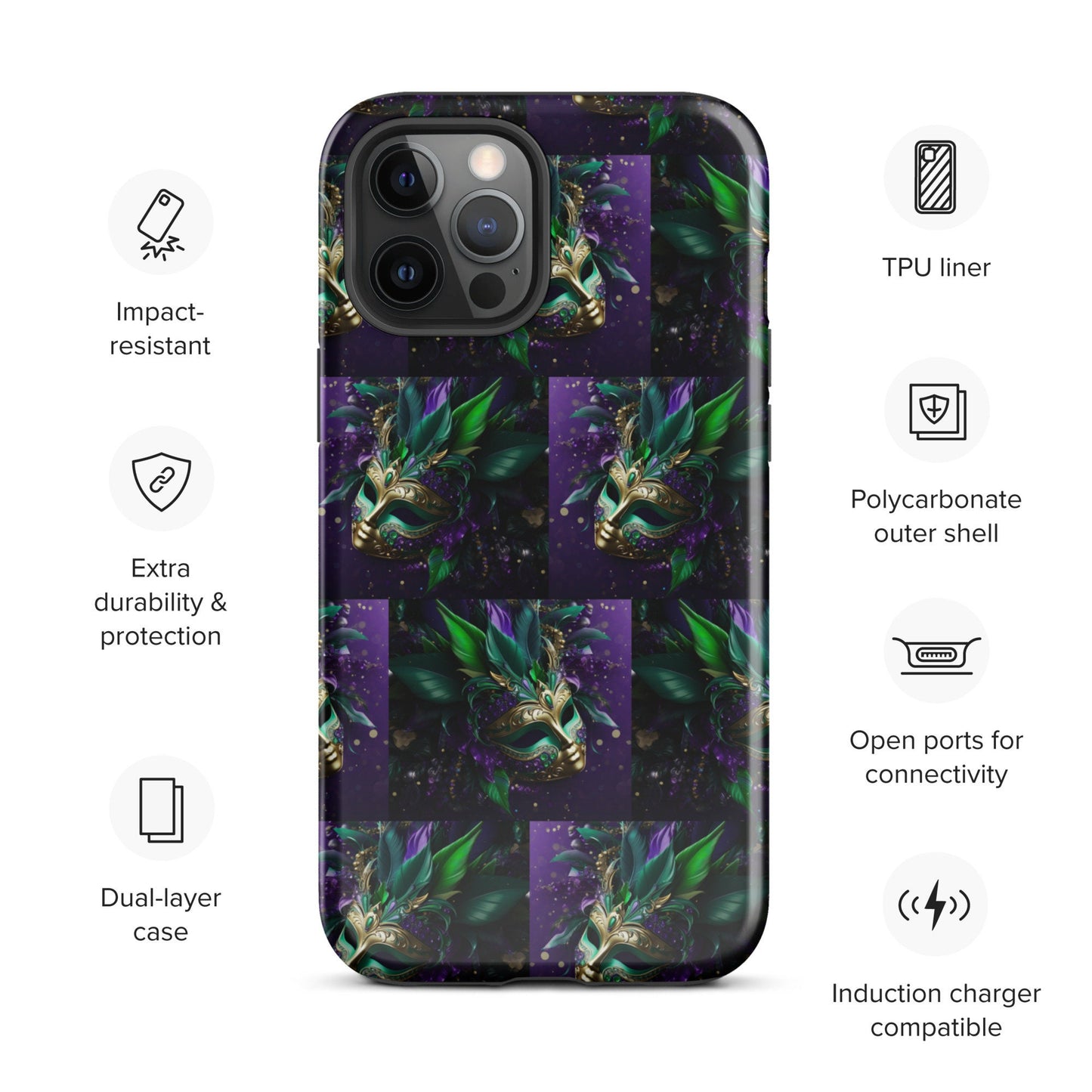 Mardi Gras Tough Case for iPhone®